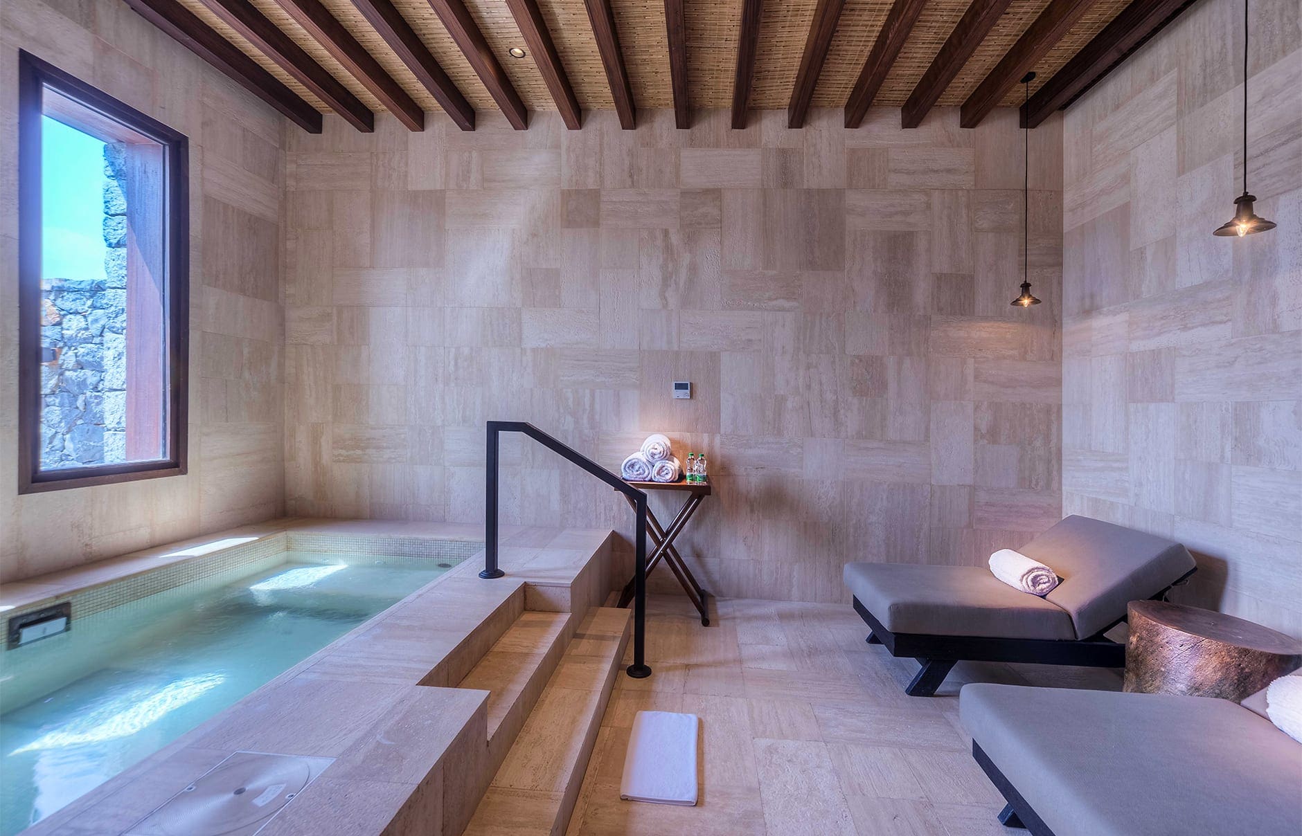 Spa. Alila Jabal Akhdar, Nizwa, Oman. Hotel Review by TravelPlusStyle. Photo © Alila Hotels and Resorts Spa