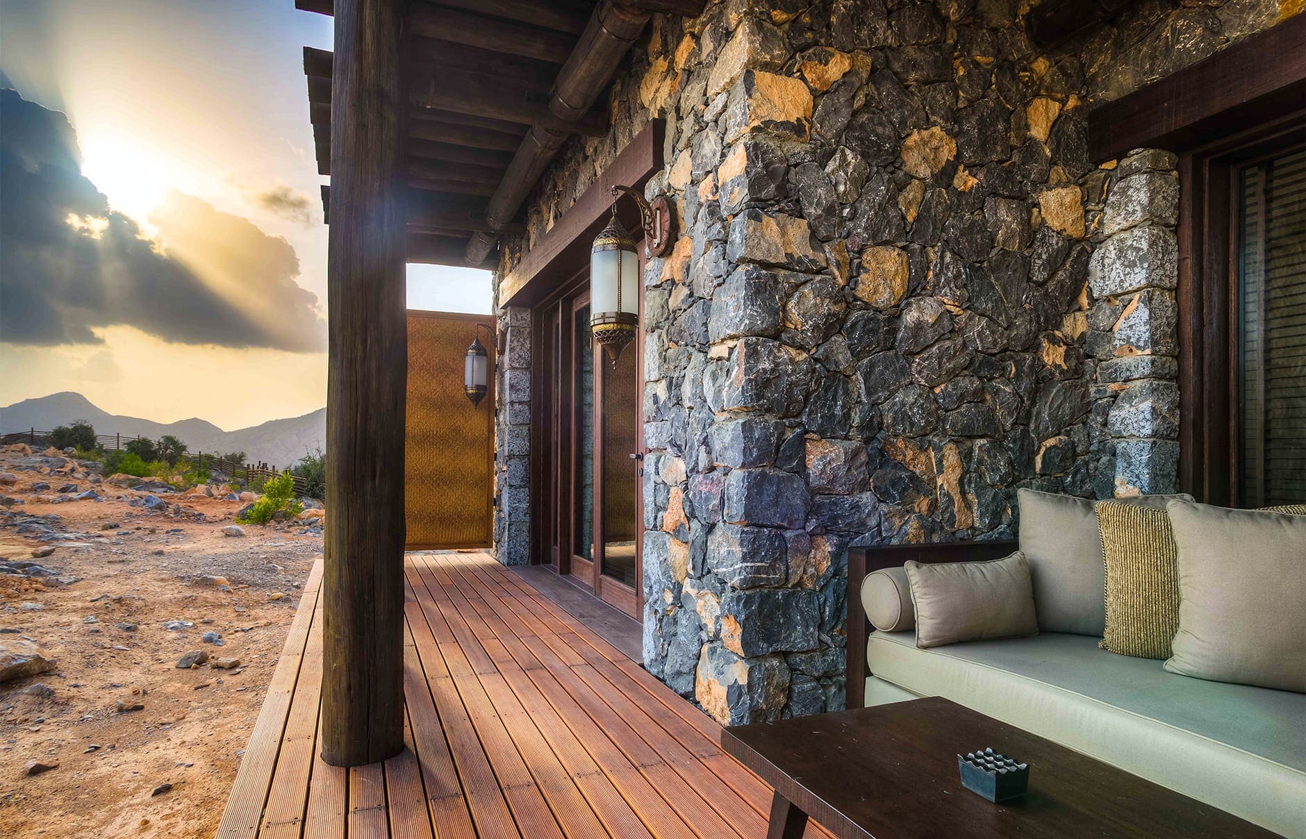 Horizon View Suite. Alila Jabal Akhdar, Nizwa, Oman. Hotel Review by TravelPlusStyle. Photo © Alila Hotels and Resorts Horizon View Suite