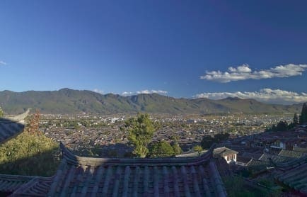 Amandayan - Lijiang Old Town (View fr AmanDayan)