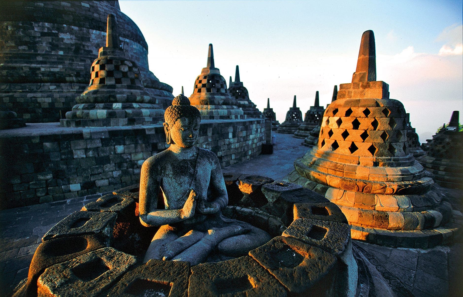 Borobudur Temple. Amanjiwo, Java, Indonesia. Luxury Hotel Review by TravelPlusStyle. Photo © Aman Resorts amanjiwo_2-1