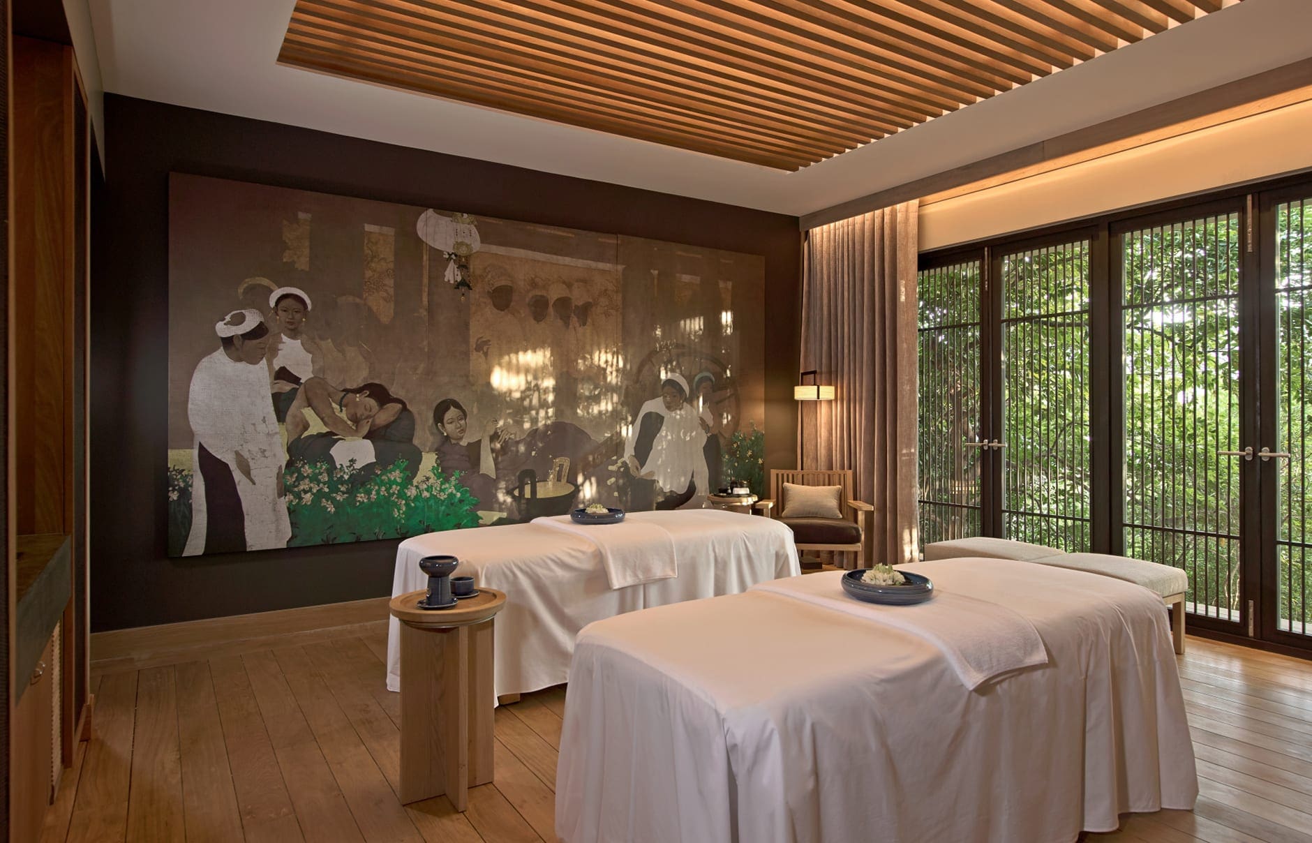 Amanoi Resort, Nha Trang, Vietnam. Luxury Hotel Review by TravelPlusStyle. Photo © Aman Resorts spa-treatment-suite_office_9773