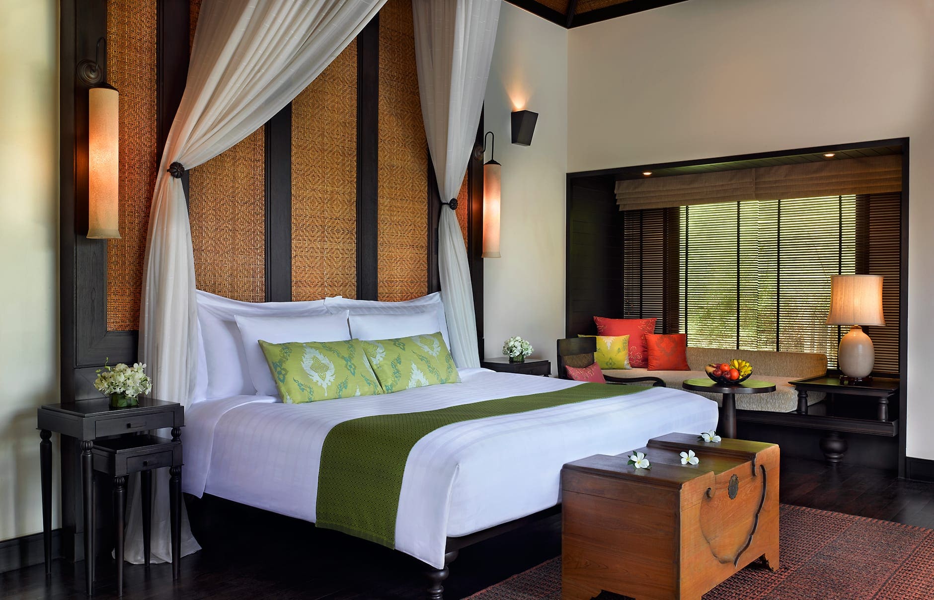 Anantara Mai Khao Phuket Villas, Thailand. Hotel Review by TravelPlusStyle. Photo © Anantara Hotels & Resorts Pool Villa bedroom. Anantara Phuket Villas, Thailand. © Anantara Hotels, Resorts & Spa