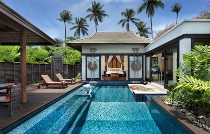 Sala Pool Villa exterior. Anantara Phuket Villas, Pool Villa. Thailand. © Anantara Hotels, Resorts &amp; Spa