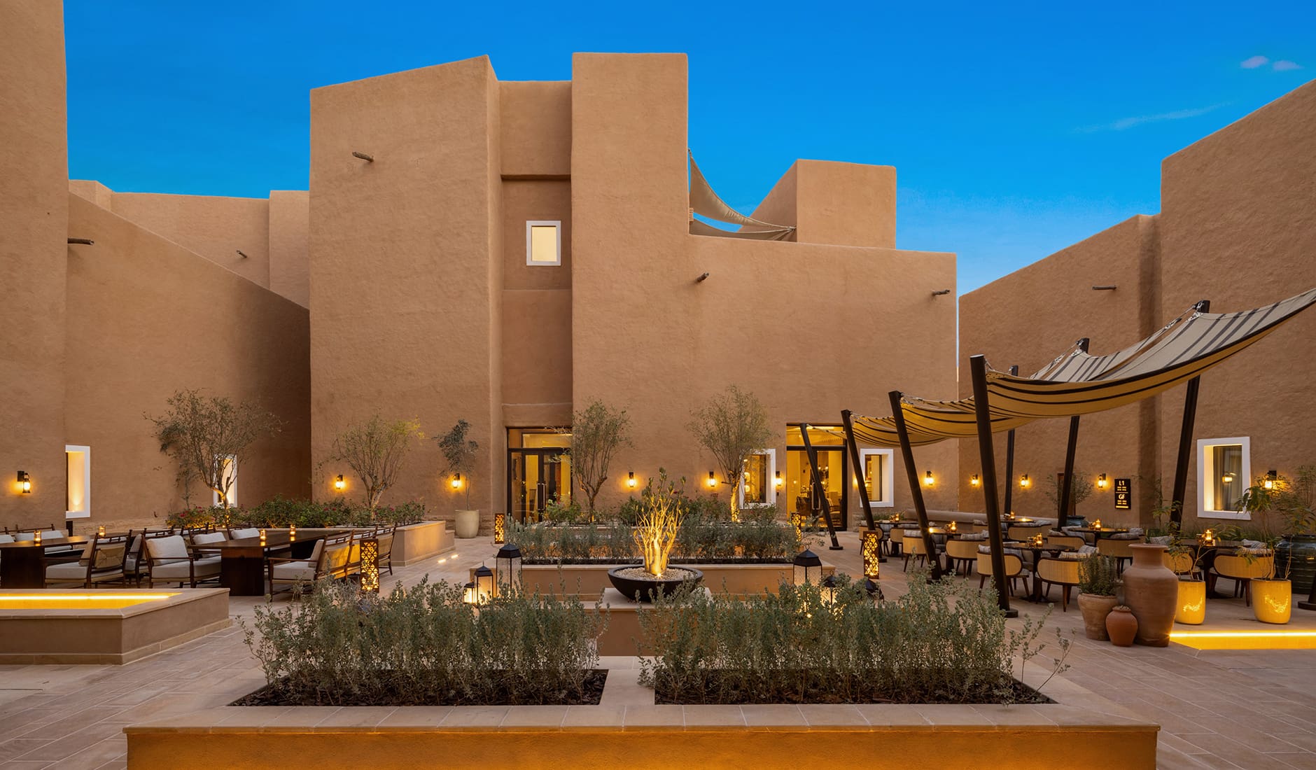 Bab Samhan, a Luxury Collection Hotel, Diriyah, Saudi Arabia lc-ruhlc-hotel-courtyard-34623