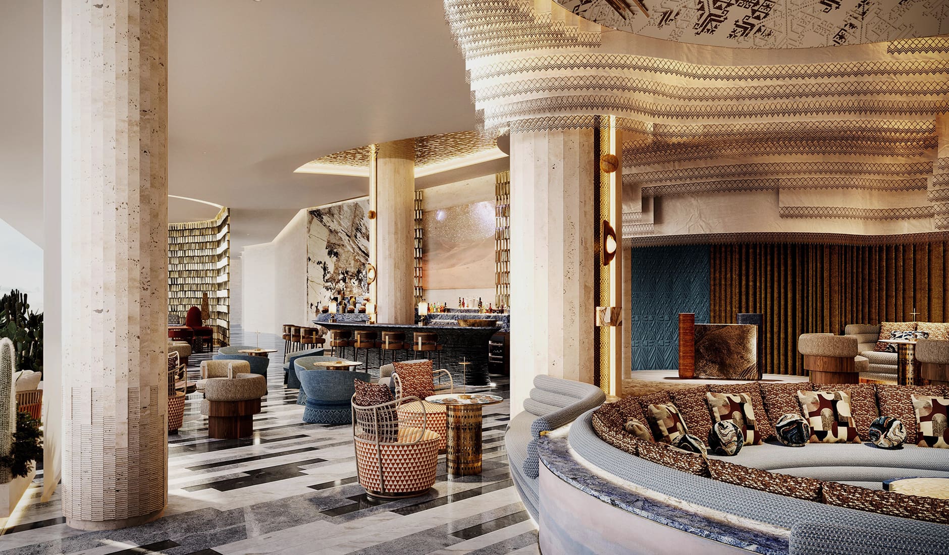 W Riyadh, Saudi Arabia • New Luxury Hotels Opening Worldwide in 2025 rendering_of_w_riyadh_4c865