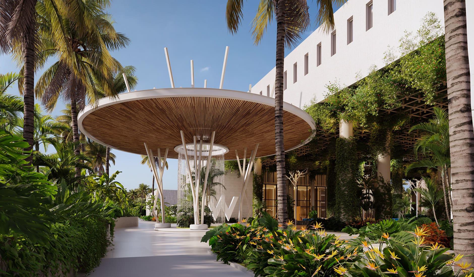W Punta Cana, Dominican Republic • New Luxury Hotels Opening Worldwide in 2025 wh-pujwh-w-entrada-23130