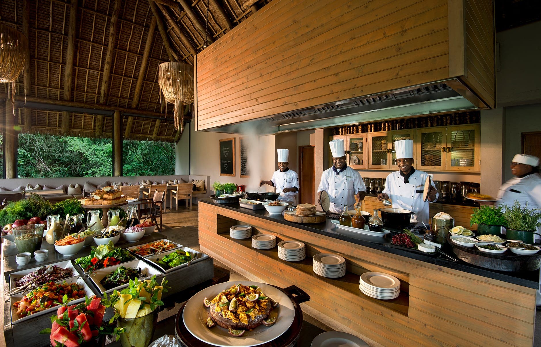 &Beyond Kichwa Tembo Tented Camp, Masai Mara, Kenya. Review by TravelPlusStyle. Photo © &Beyond kitchen-andbeyond-kichwa-tembo