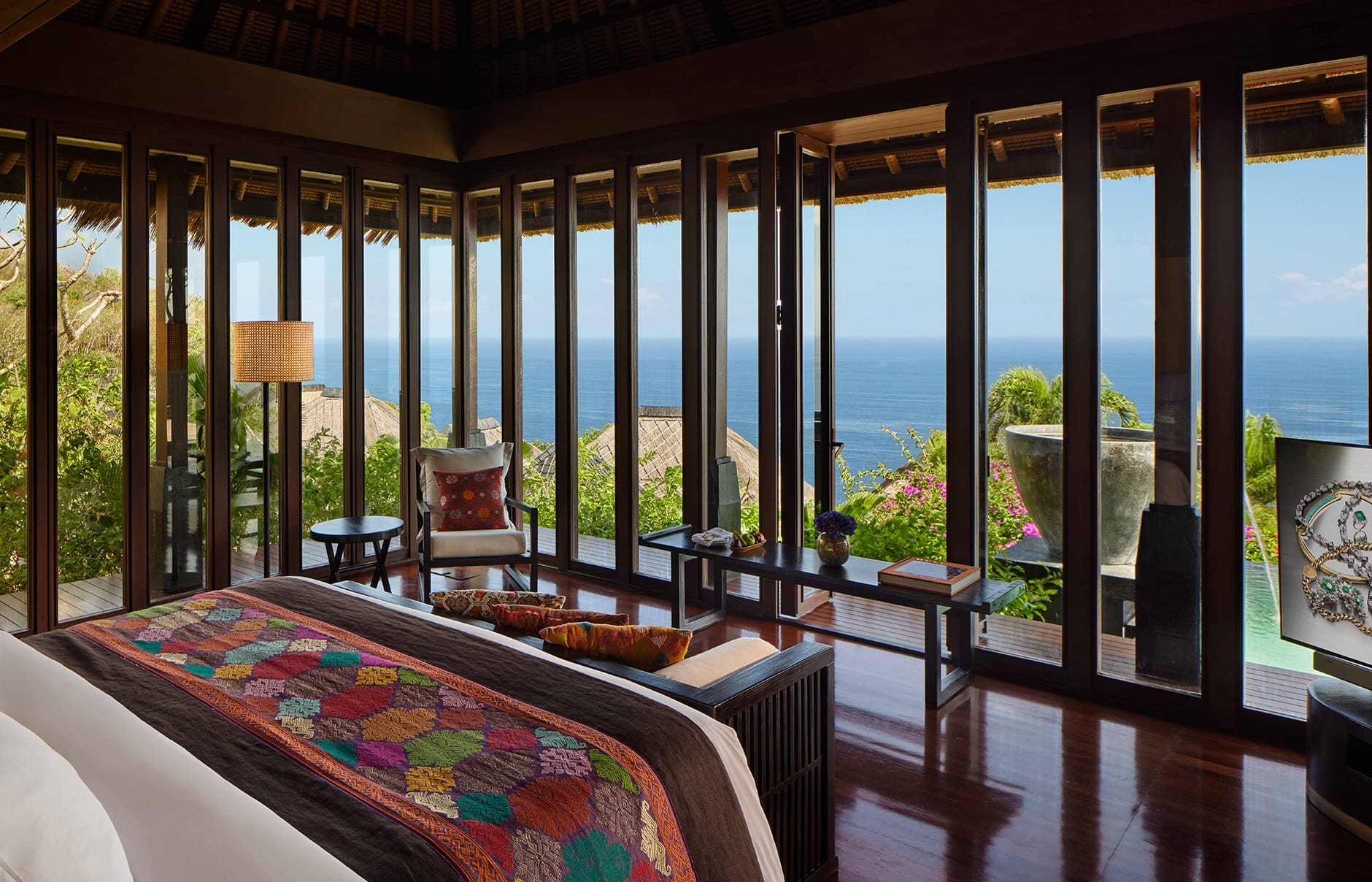 Bulgari Resort Bali, Uluwatu, Indonesia. Luxury Hotel Review by TravelPlusStyle. Photo © Bulgari Hotels & Resorts one-bedroom-premier-ocean-villa