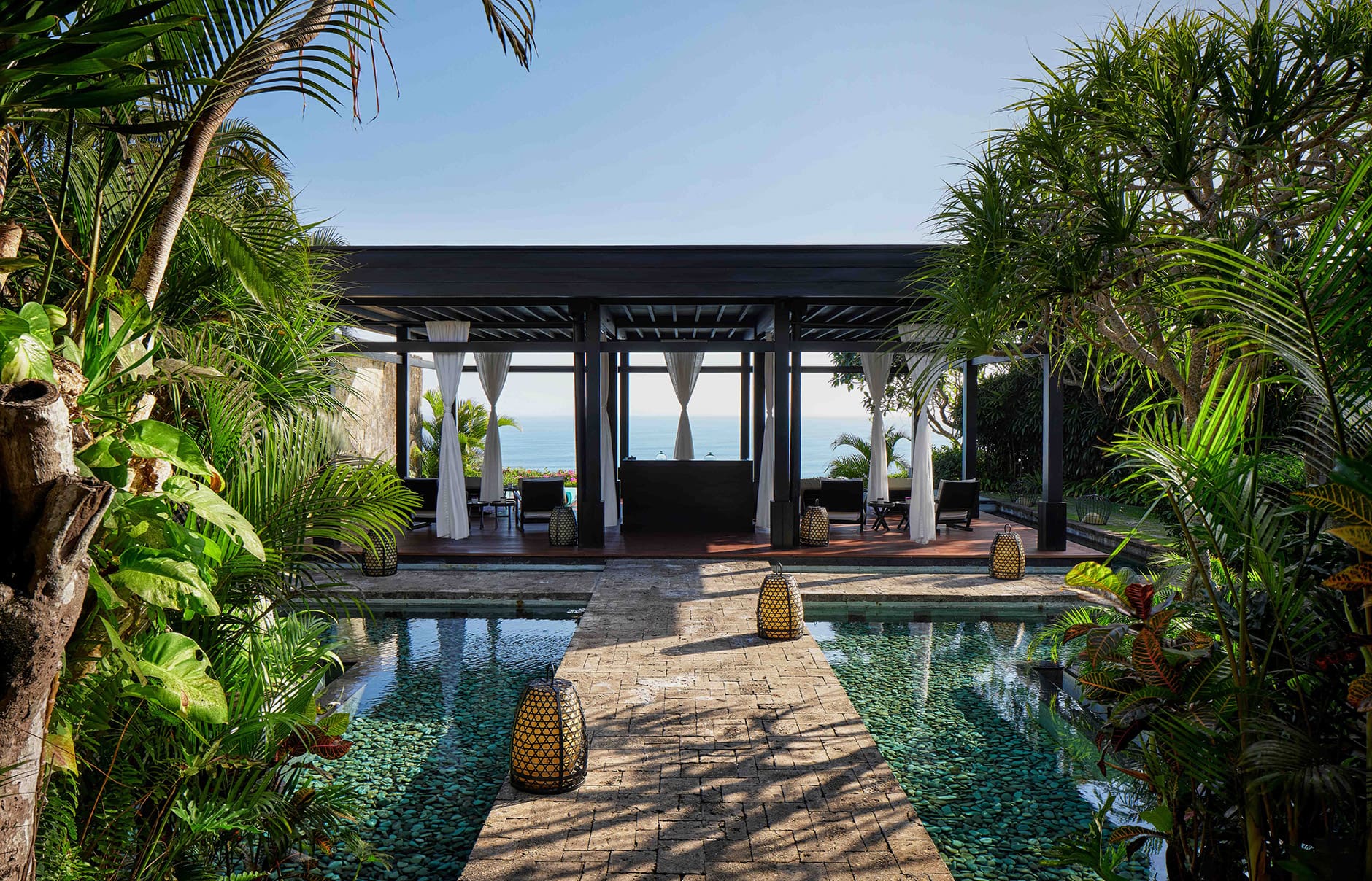 Bulgari Resort Bali, Uluwatu, Indonesia. Luxury Hotel Review by TravelPlusStyle. Photo © Bulgari Hotels & Resorts the-bvlgari-spa-relaxation-pavilion