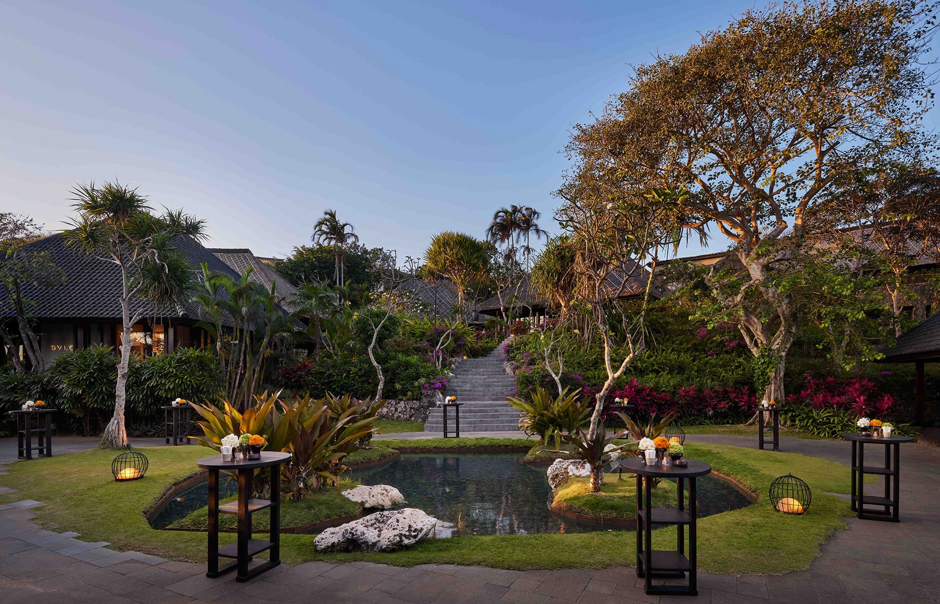 Bulgari Resort Bali, Uluwatu, Indonesia. Luxury Hotel Review by TravelPlusStyle. Photo © Bulgari Hotels & Resorts the-pond