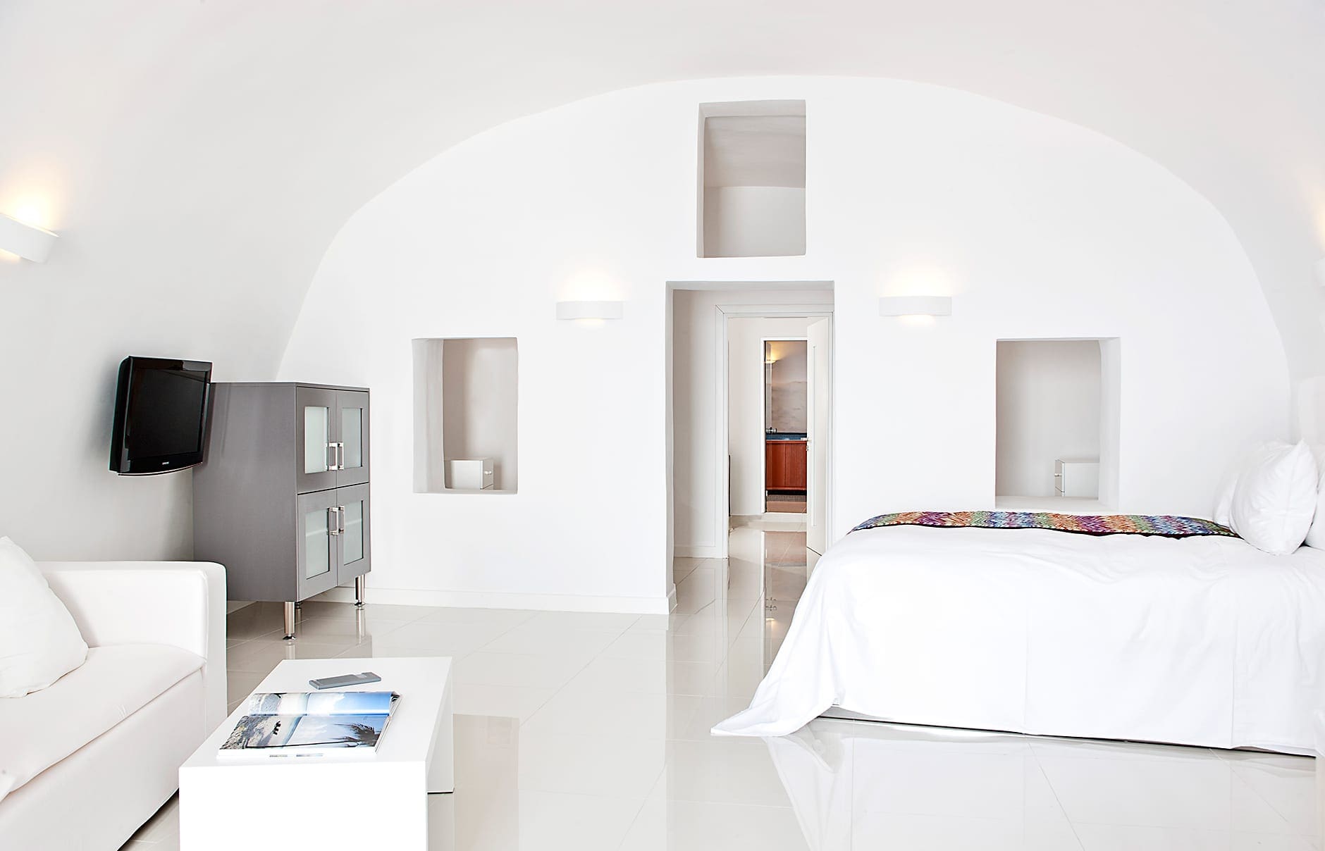 Chromata Up Style Hotel, Santorini, Greece.. © Katikies