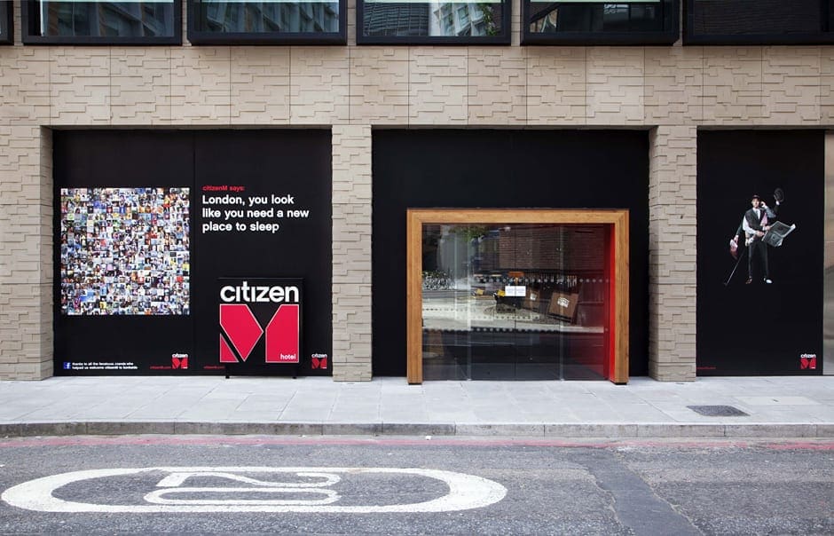 citizenM hotel London Bankside. © citizenM Hotels
