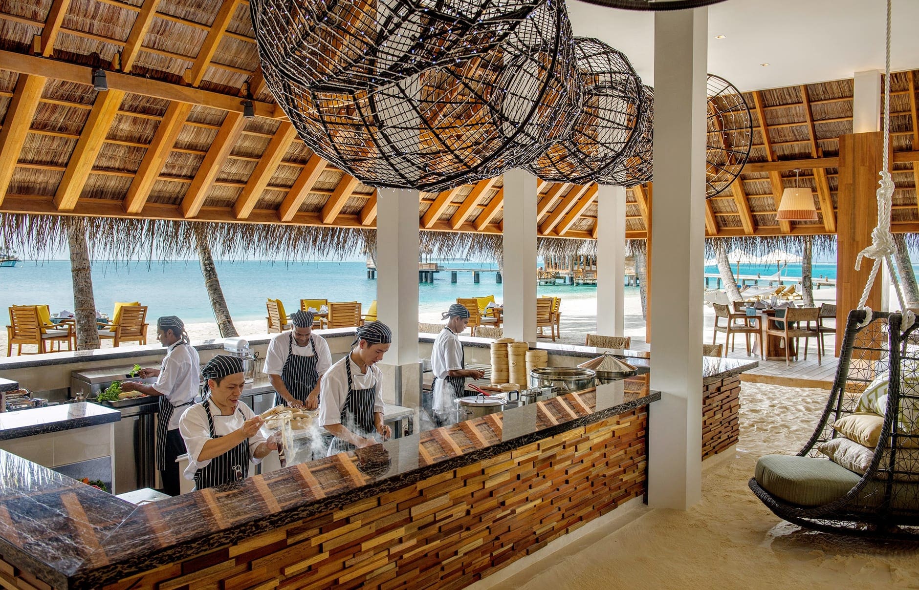 Conrad Maldives Rangali Island, Maldives. © Hilton