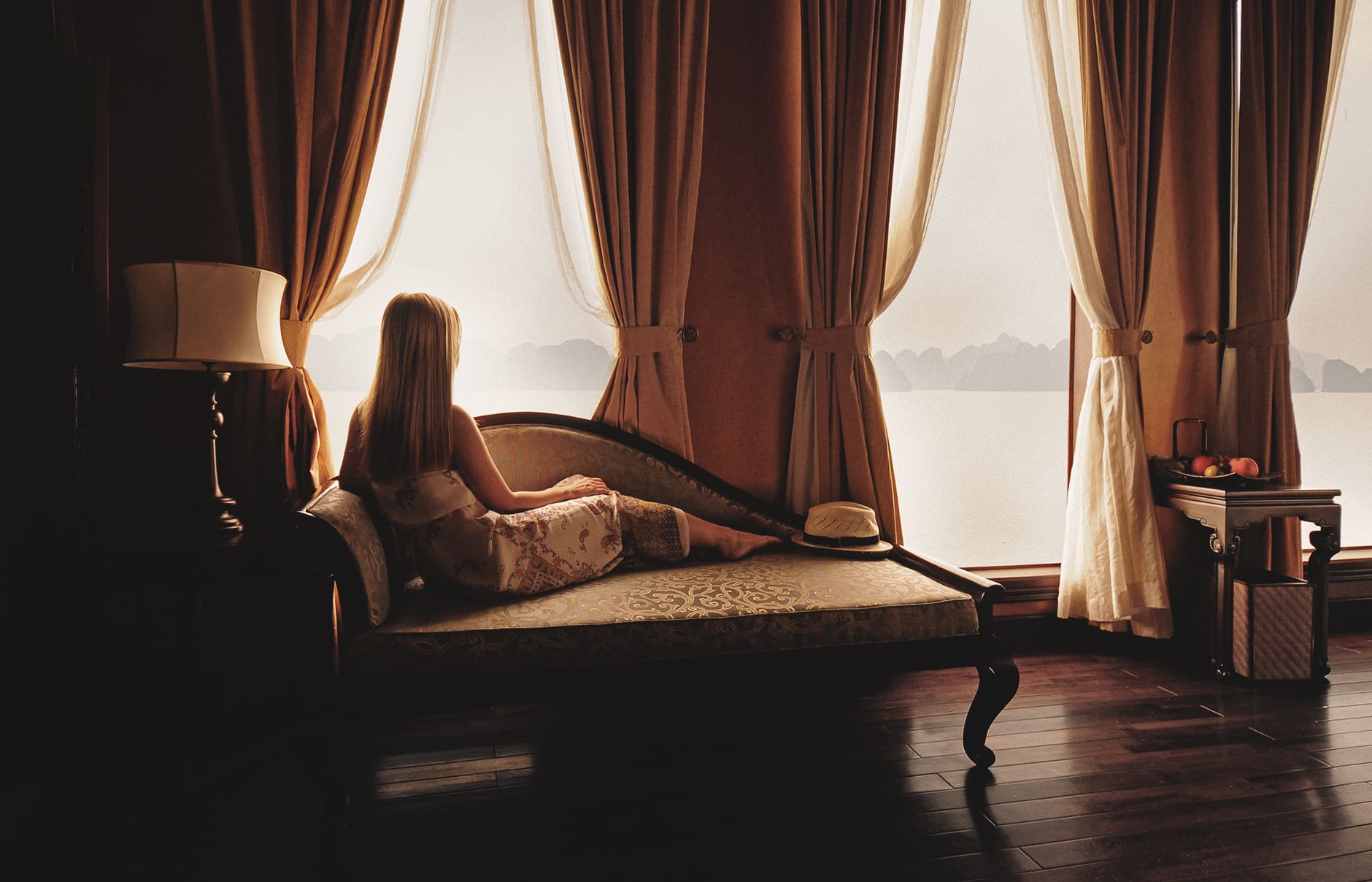 Board the Violet Junk and sail Vietnam’s Halong Bay in Style • Photo © TravelPlusStyle.com halongbay0018-recovered