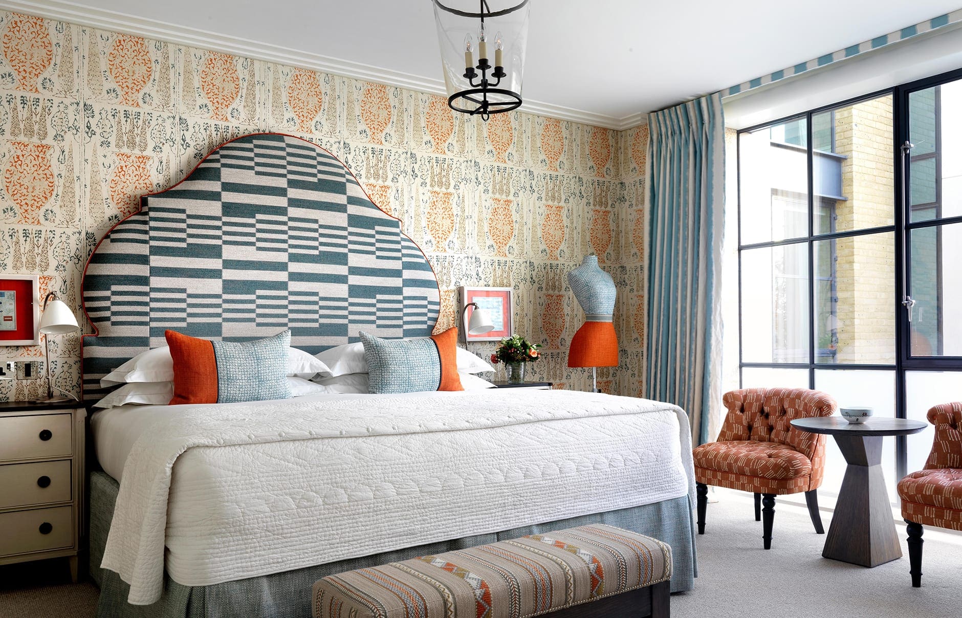 Ham Yard Hotel — Firmdale Hotels, London, UK. Luxury Hotel Review by TravelPlusStyle. Photo © Firmdale Hotels ham-yard-hotel-one-bedroom-suite-v2-r-2
