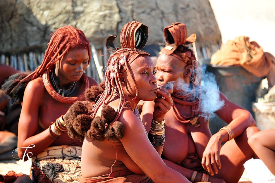 Himba Village, Namibia. TravelPlusStyle.com