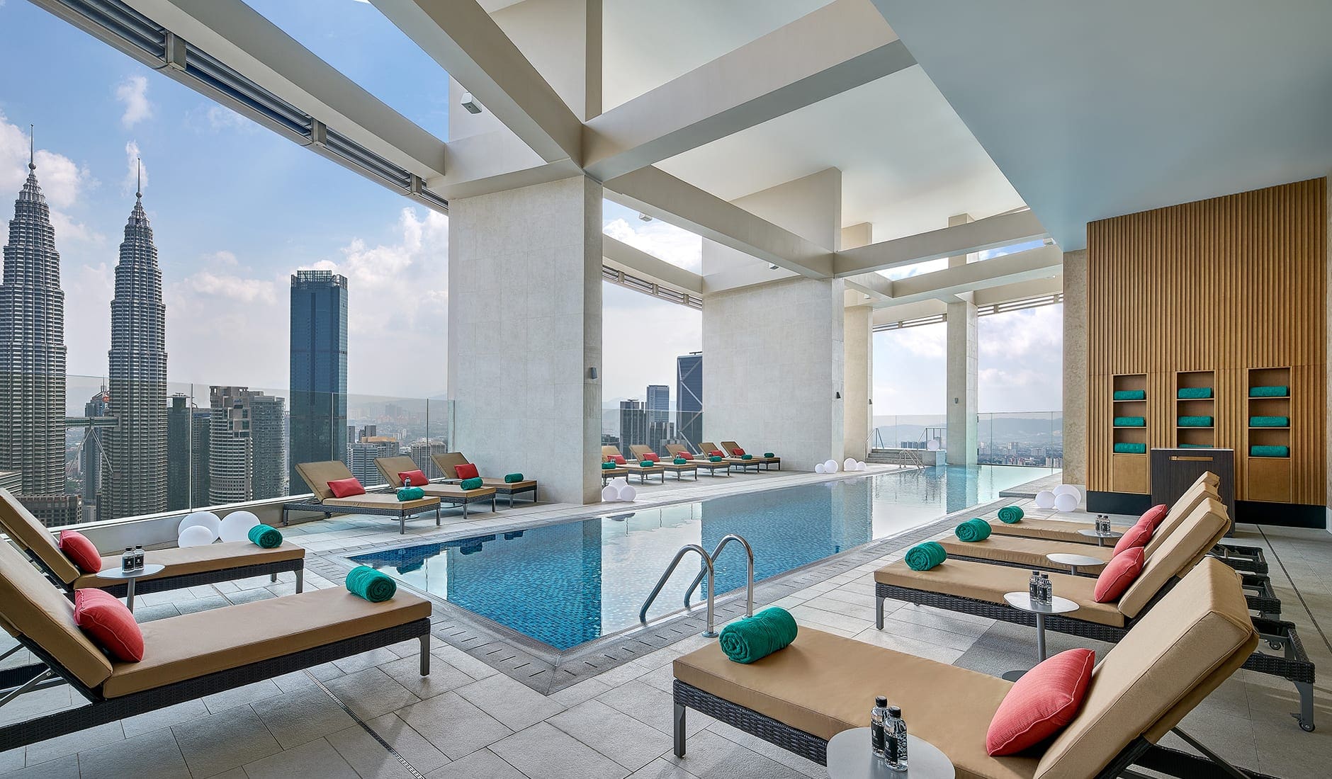 Banyan Tree Kuala Lumpur, Malaysia. TravelPlusStyle.com banyantreekuala-h1-btmykl_rn_0618_facilities_open_air_pool_hr0001