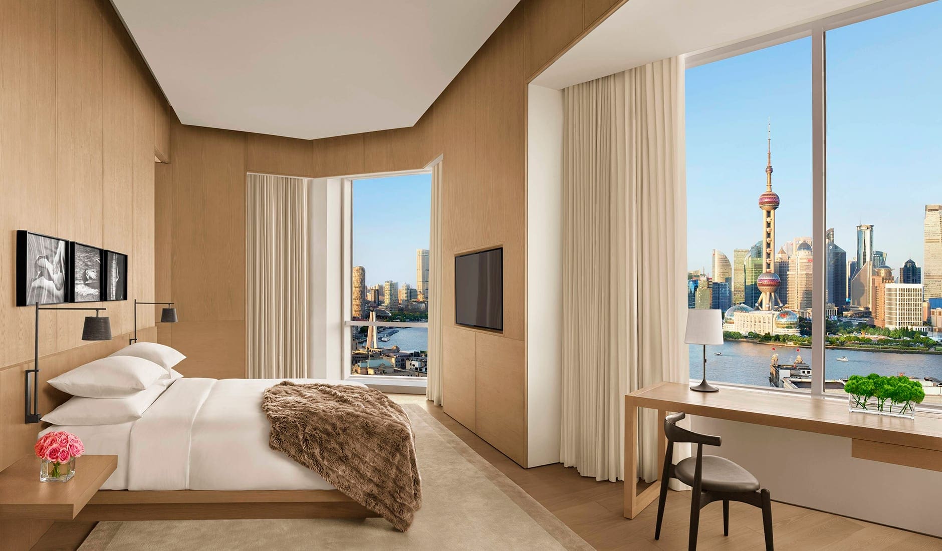 The Shanghai EDITION, China. TravelPlusStyle.com editionshanghaishaeb-suite-5316-hor-clsc