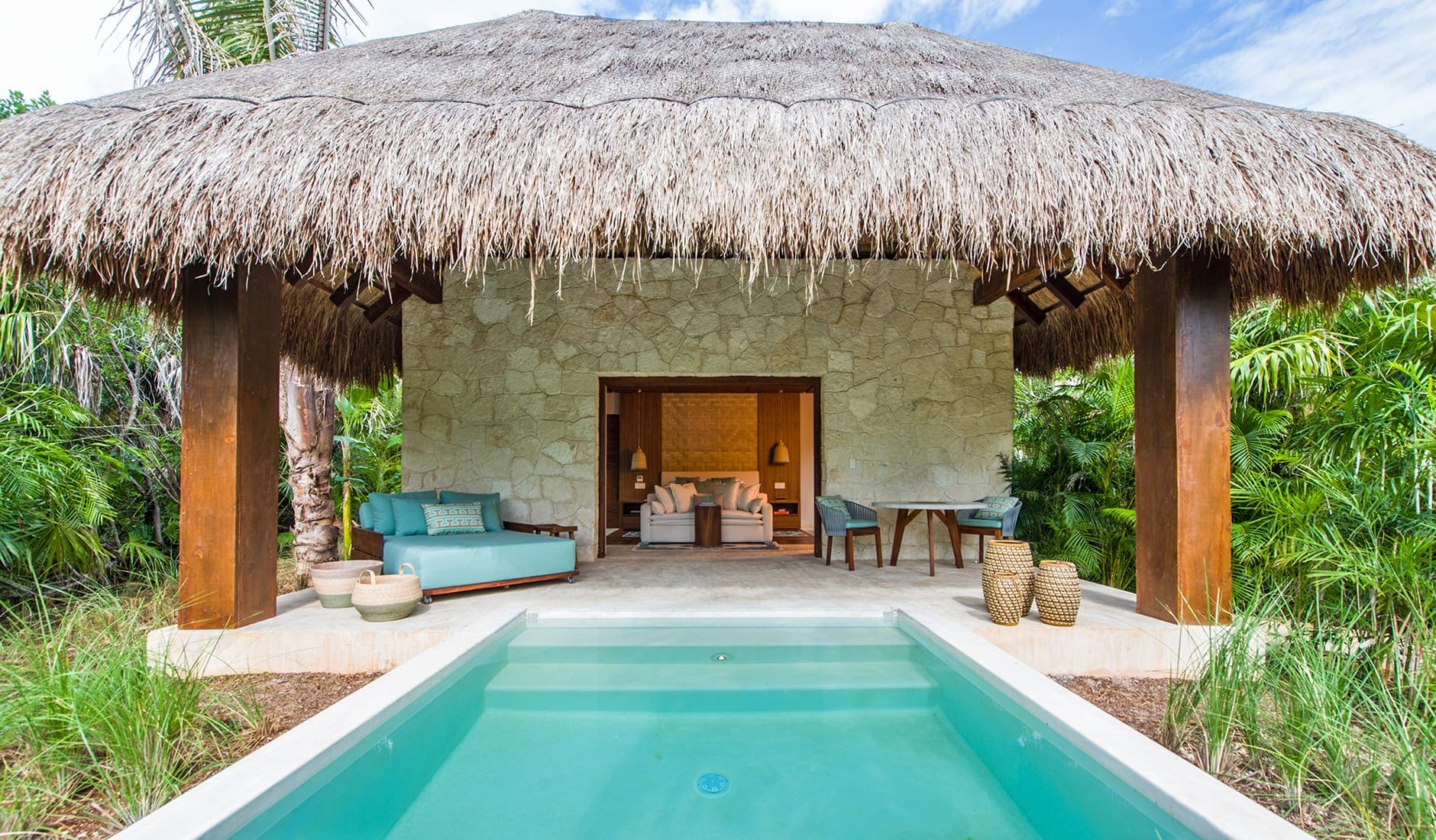 Chablé Maroma, Playa del Carmen, Mexico. TravelPlusStyle.com hi_lw7537_96894043_one_bedroom_villa_pool-4659