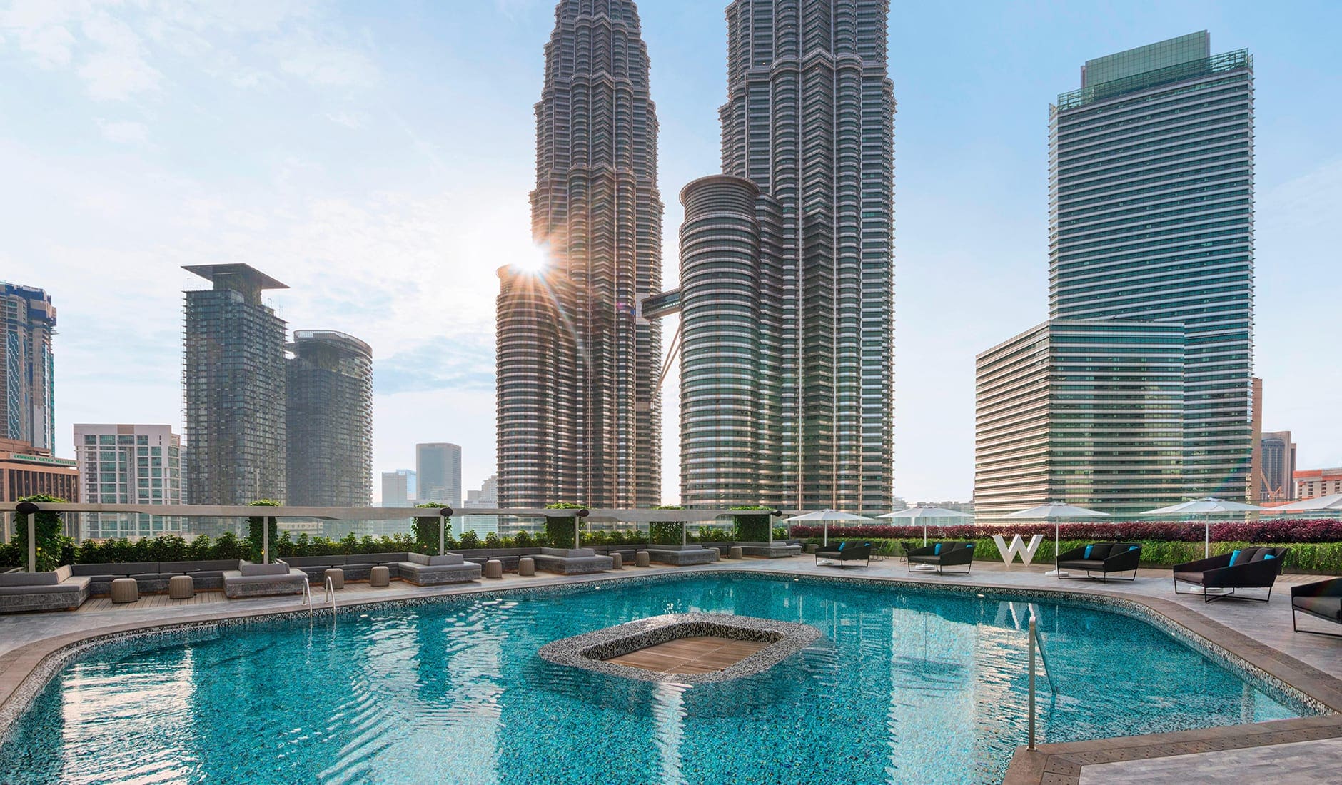 W Kuala Lumpur, Malaysia. TravelPlusStyle.com kulwh_101116368_kulwh-pool-3803-hor-clsc