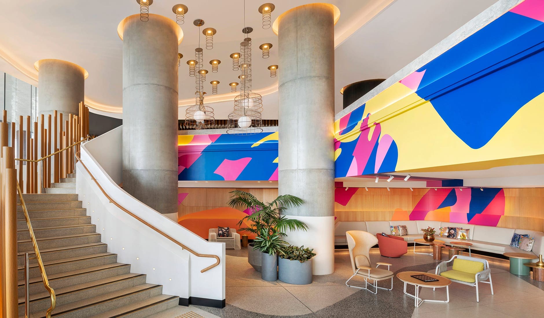 W Brisbane, Australia. TravelPlusStyle.com w-brisbanebnewh_101136599_bnewh-arrival-area-5722-hor-clsc