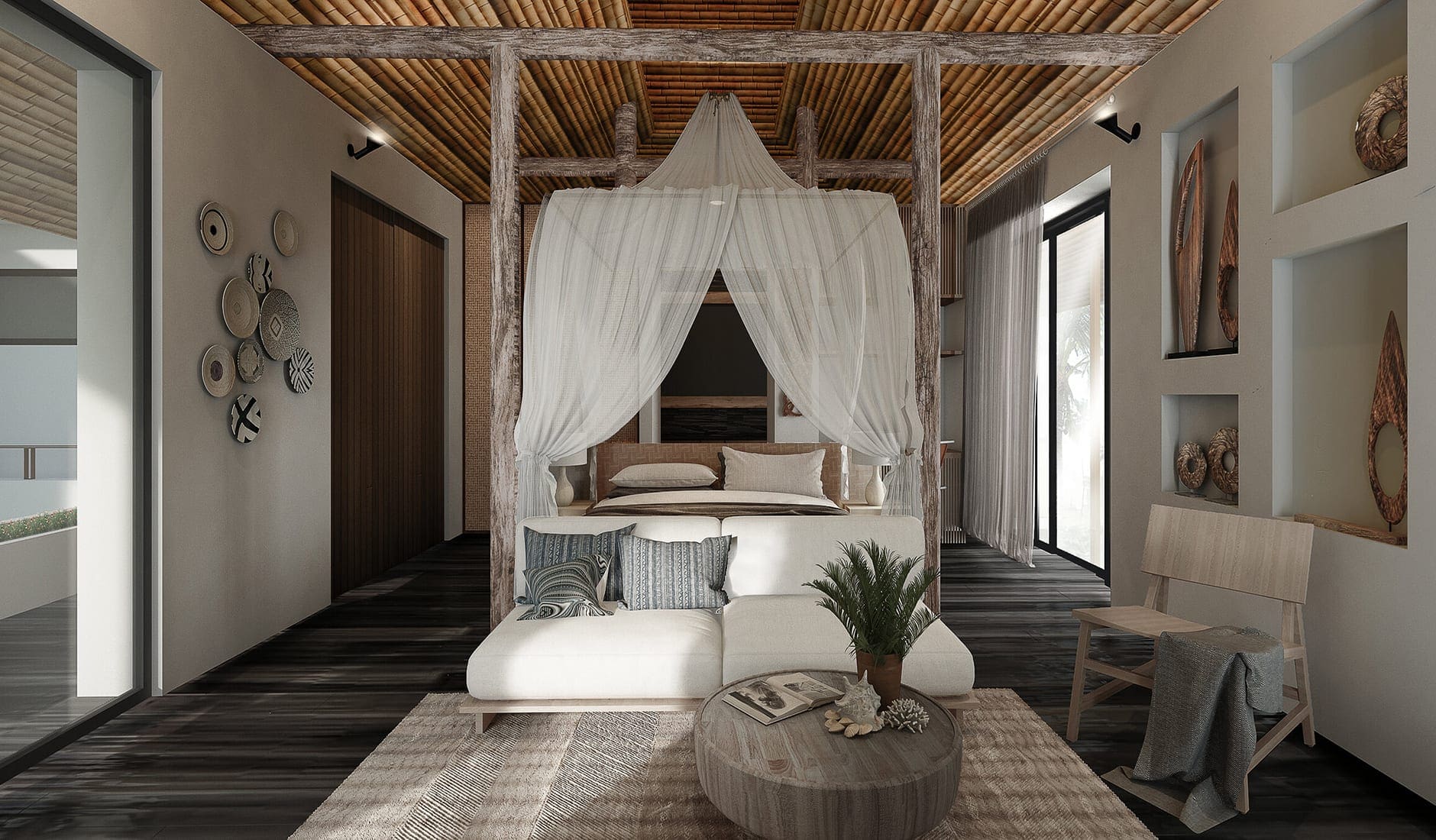 Alamayah, Sumba, Indonesia. TravelPlusStyle.com bedroom