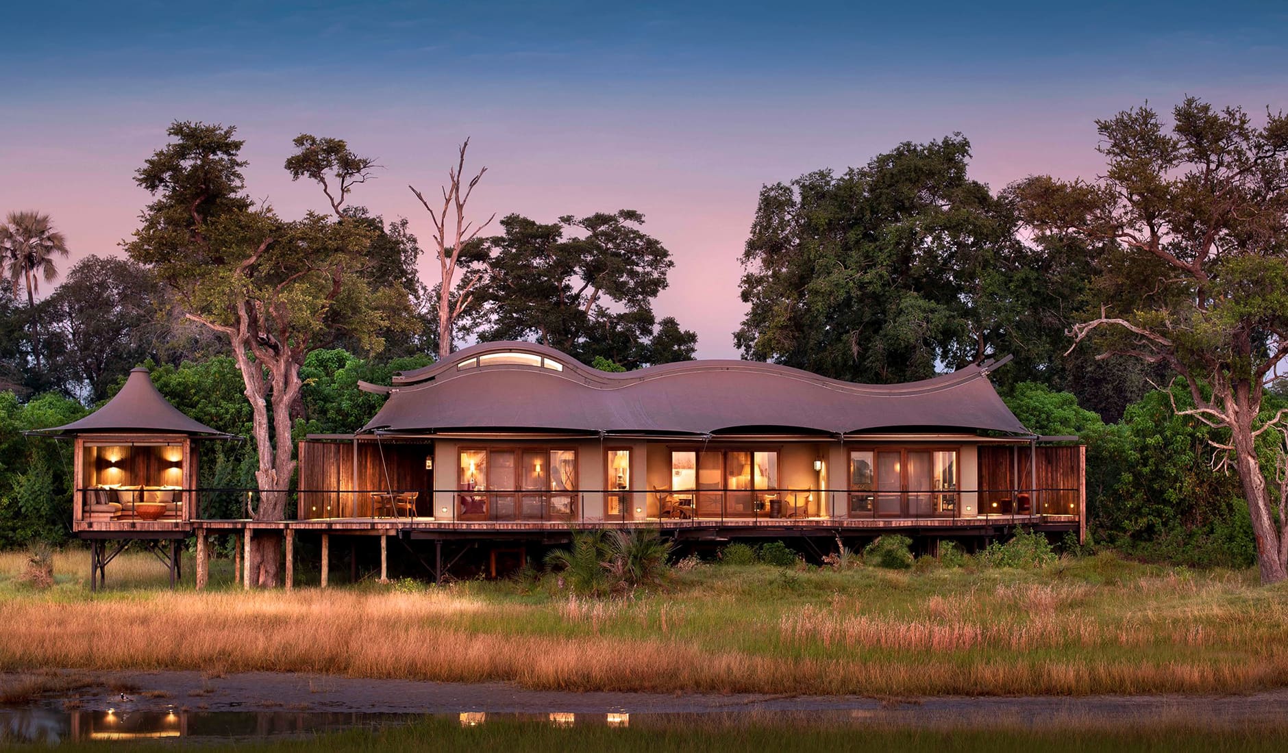 Xigera Safari Lodge, Okavango Delta, Botswana. The Top 100 Luxury Hotel Openings of 2020 by TravelPlusStyle.com e8876df9146cde41e6a1c2