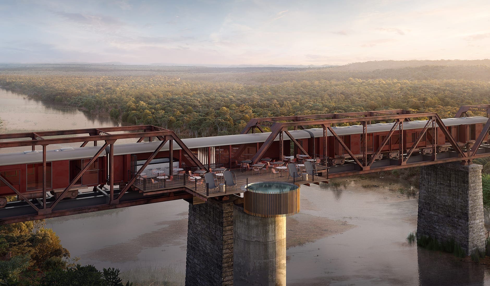 Kruger Shalati, Kruger National Park, South Africa. TravelPlusStyle.com kruger-shalati-5_1