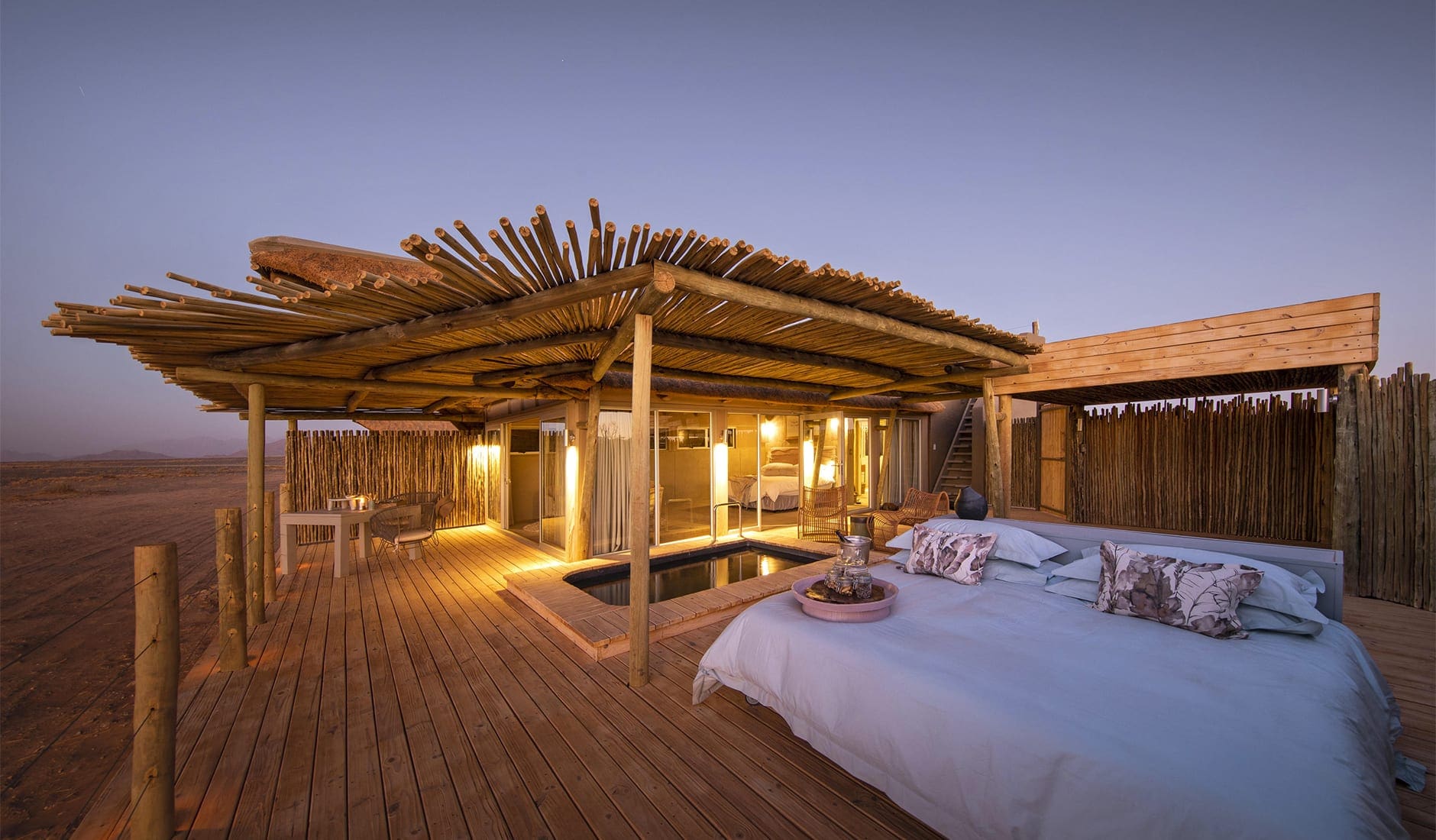 Little Kulala, Namibia. TravelPlusStyle.com little-kulala_13_0