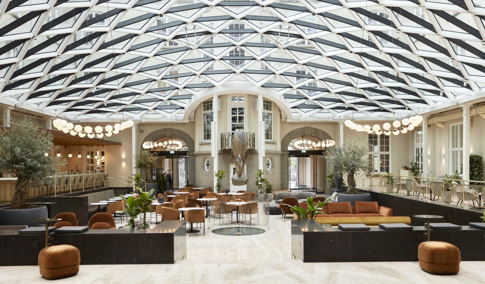 Villa Copenhagen, Copenhagen, Denmark. TravelPlusStyle.com villa-copenhagen-courtyard__overview-landscape