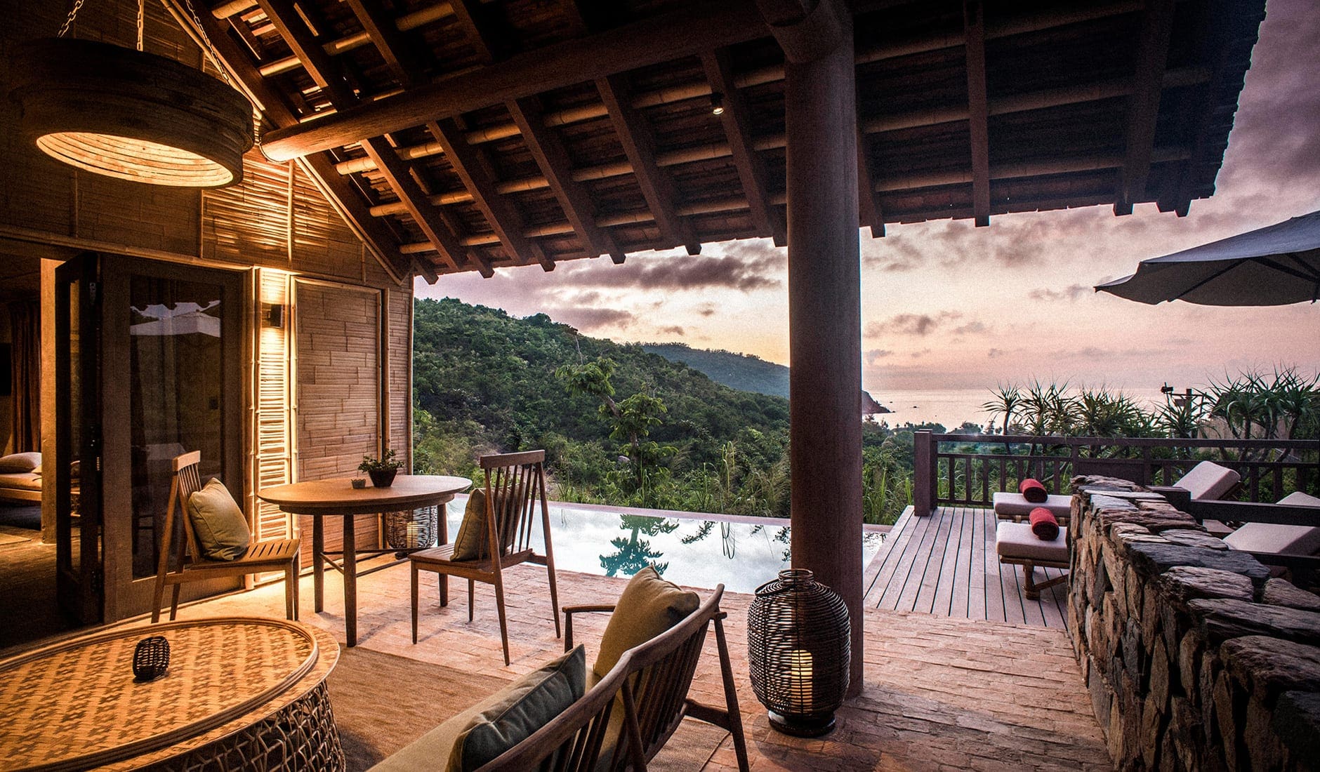 Zannier Bai San Hô, Vietnam. TravelPlusStyle.com zannier_hotels_bai_san_ho_-hill-pool-villa