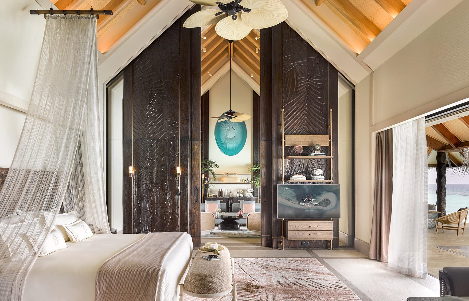 luxury-water-villa-with-pool-bedroom