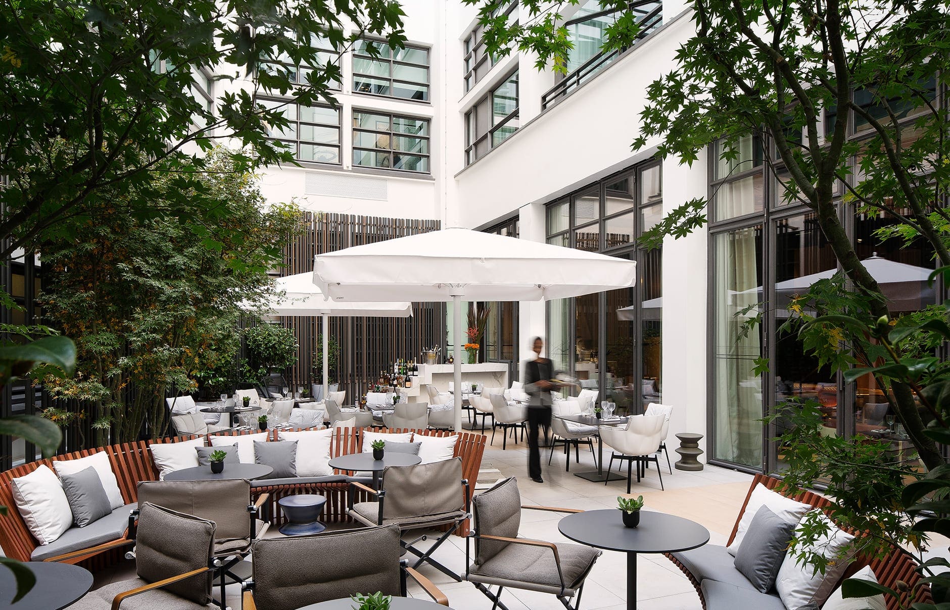 Le Cinq Codet, Paris, France. Hotel Review by TravelPlusStyle. Photo © Le Cinq Codet 11_agence-nuel_le-5-codet_c-bielsa-terrasse-21-md