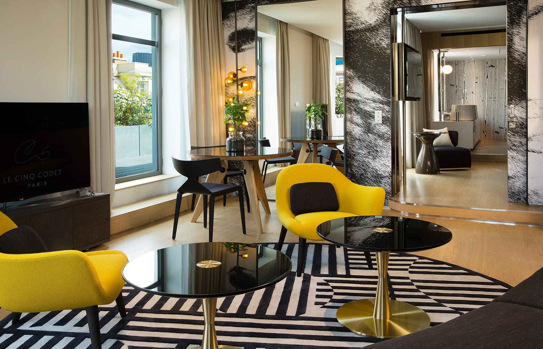 Le Cinq Codet, Paris, France. Hotel Review by TravelPlusStyle. Photo © Le Cinq Codet 5-codet-chambre-402-31-md