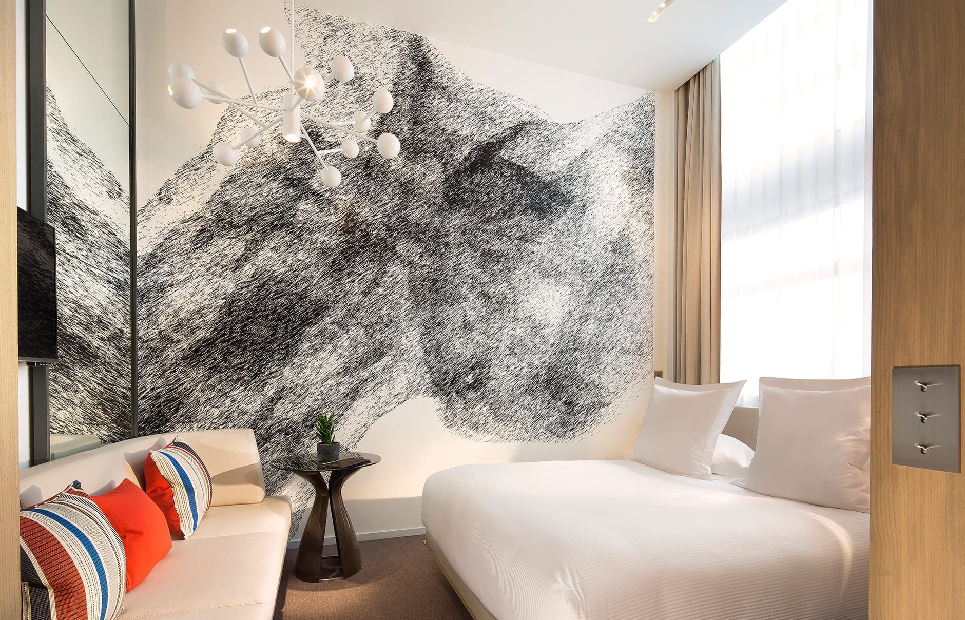 Le Cinq Codet, Paris, France. Hotel Review by TravelPlusStyle. Photo © Le Cinq Codet le-codet-chambre-01-05-md