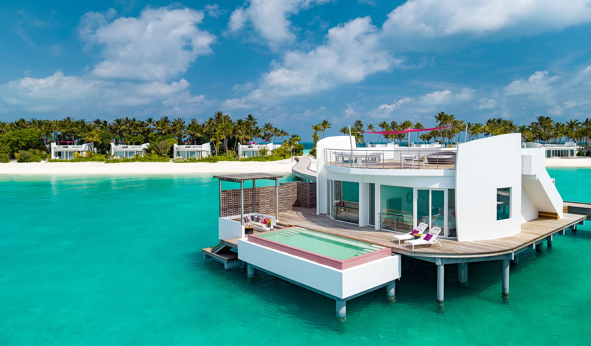 Jumeirah Maldives Olhahali Island, Maldives. The Best Luxury Resorts in the Maldives by TravelPlusStyle.com jumeirah-maldives-water-villa-hero