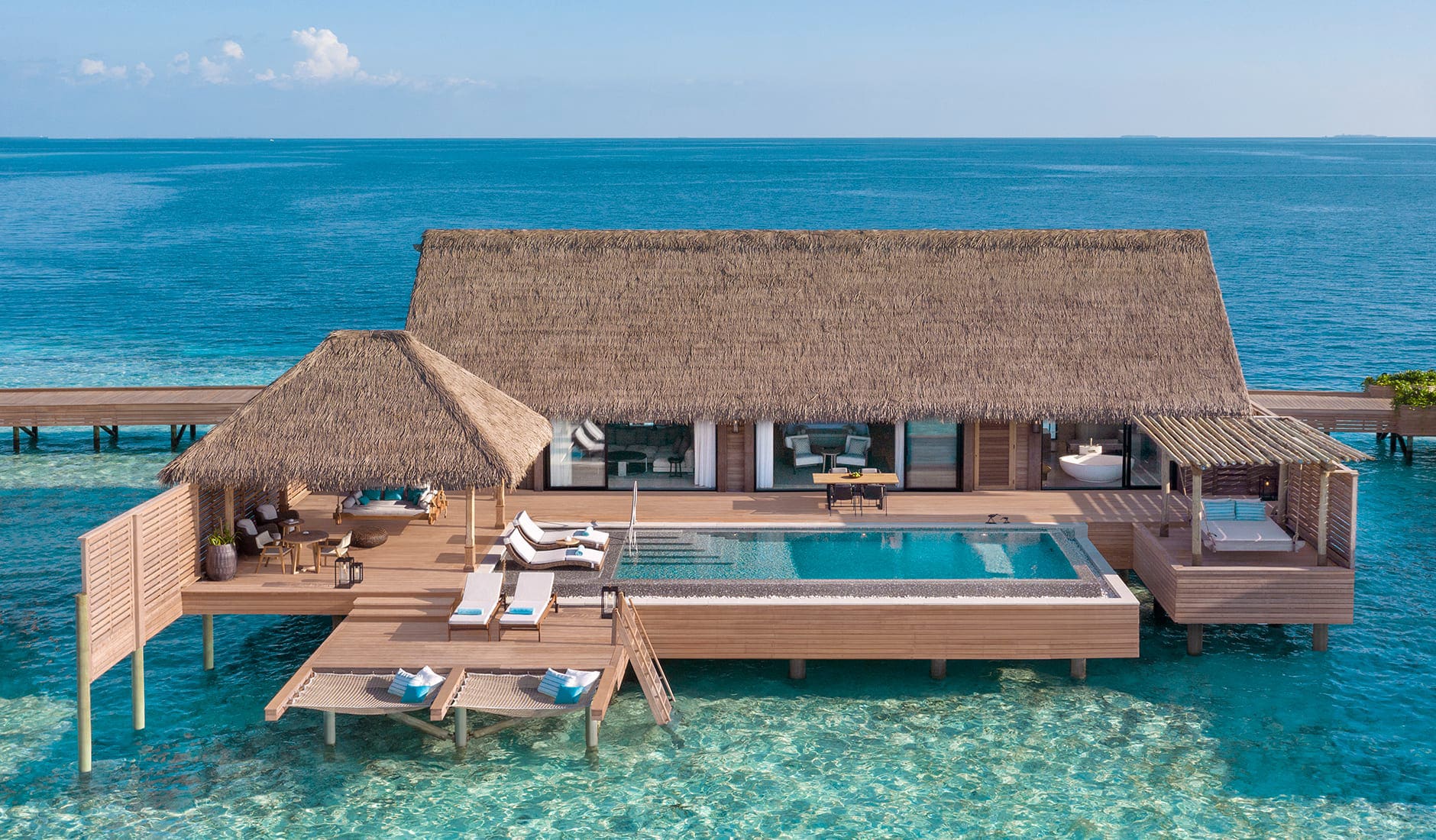 Waldorf Astoria Ithaafushi, South Malé Atoll, Maldives. The Best Luxury Resorts in the Maldives by TravelPlusStyle.com wa-maldives-ithaafushi-grand-overwater-villa_hr_0