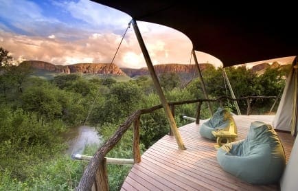 A Marataba luxury tented suite