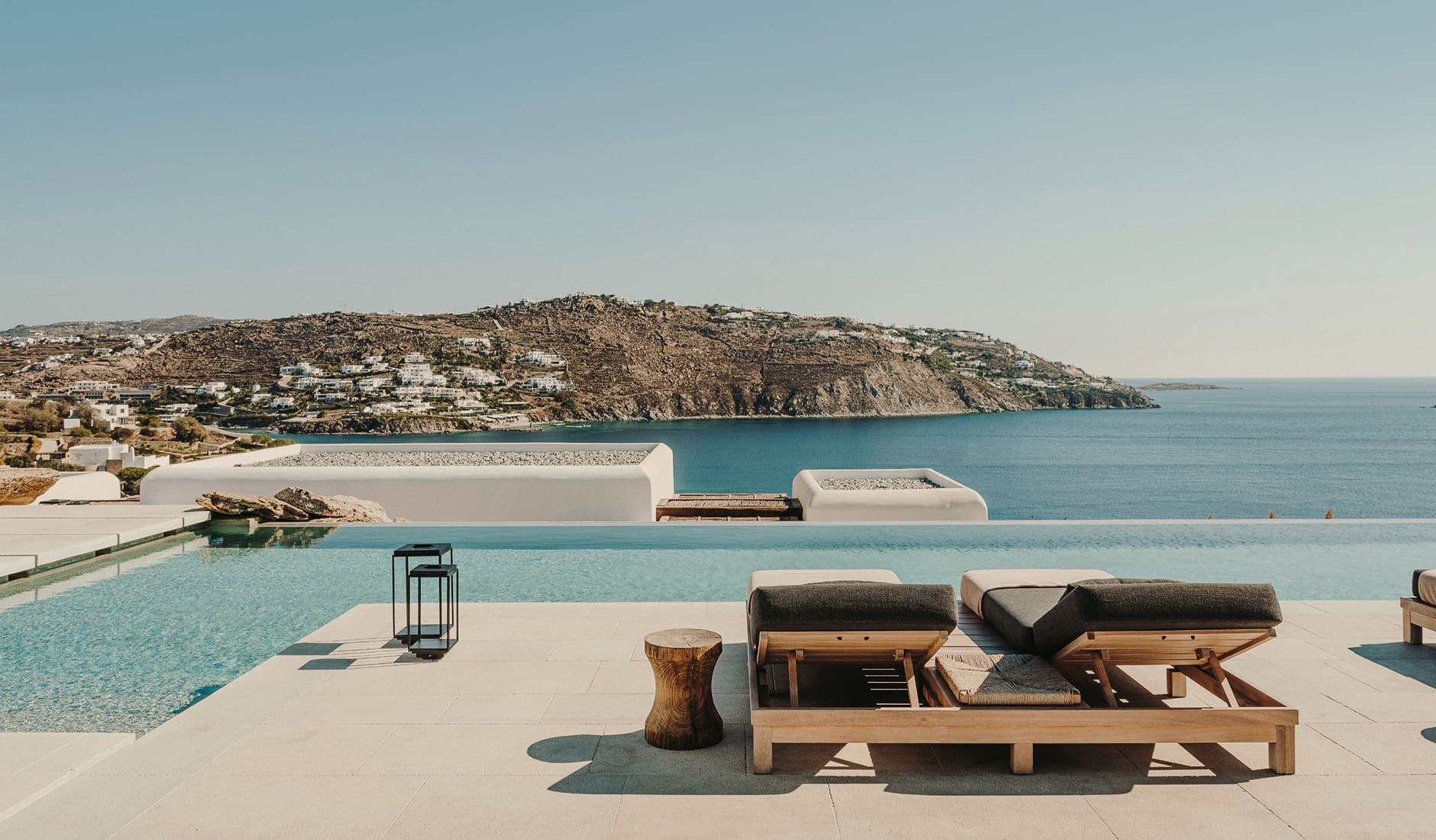 Kalesma Mykonos, Mykonos, Greece. The Top 15 Chic Luxury Hotels in Mykonos by TravelPlusStyle.com kalesma-7558