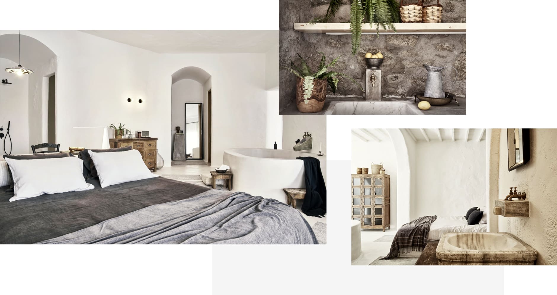 Nomad Mykonos, Kalo Livadi, Greece. The Best Luxury Hotels In Mykonos. TravelPlusStyle.com nomade-komp-narrow