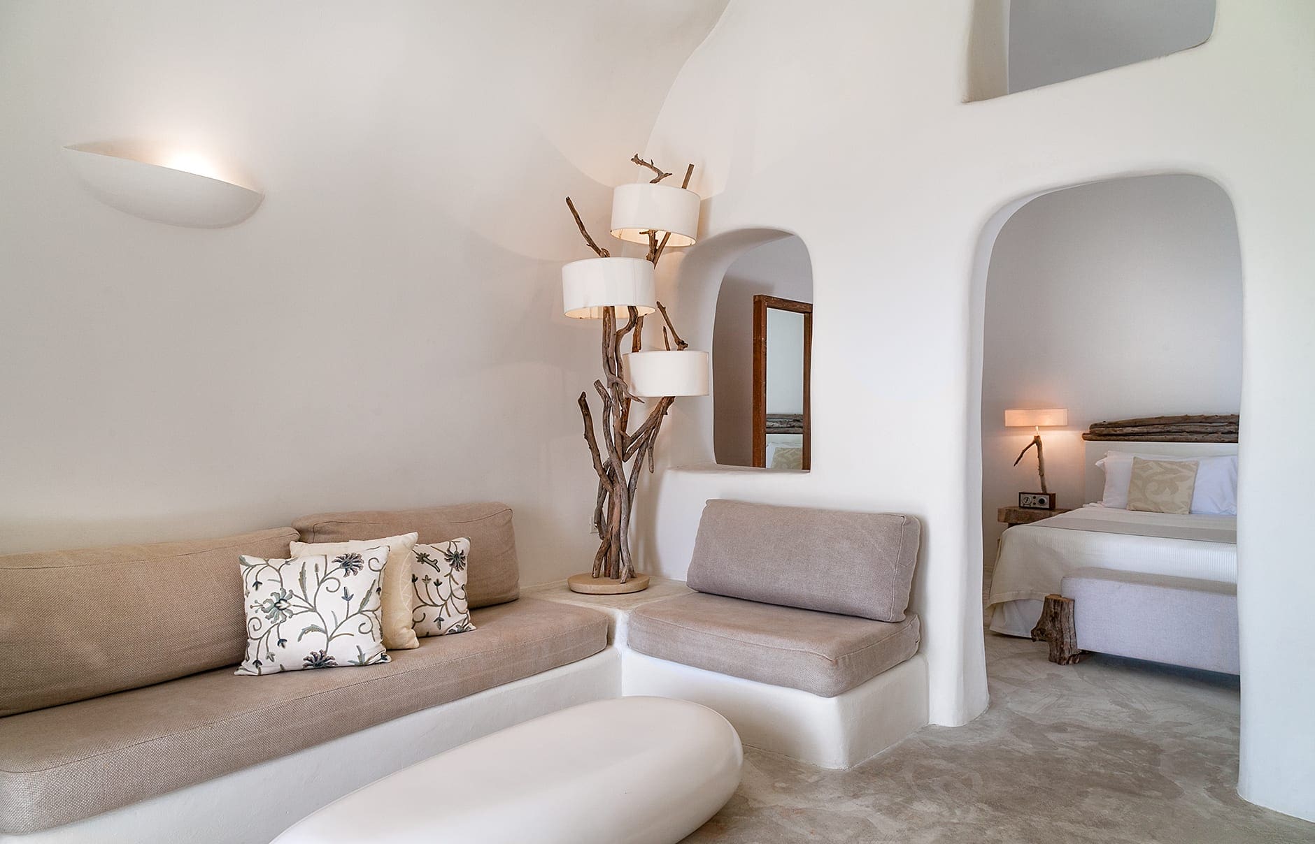 Mystique, Santorini, Greece. Hotel Review by TravelPlusStyle. Photo © Marriott International lux3022gr-166831