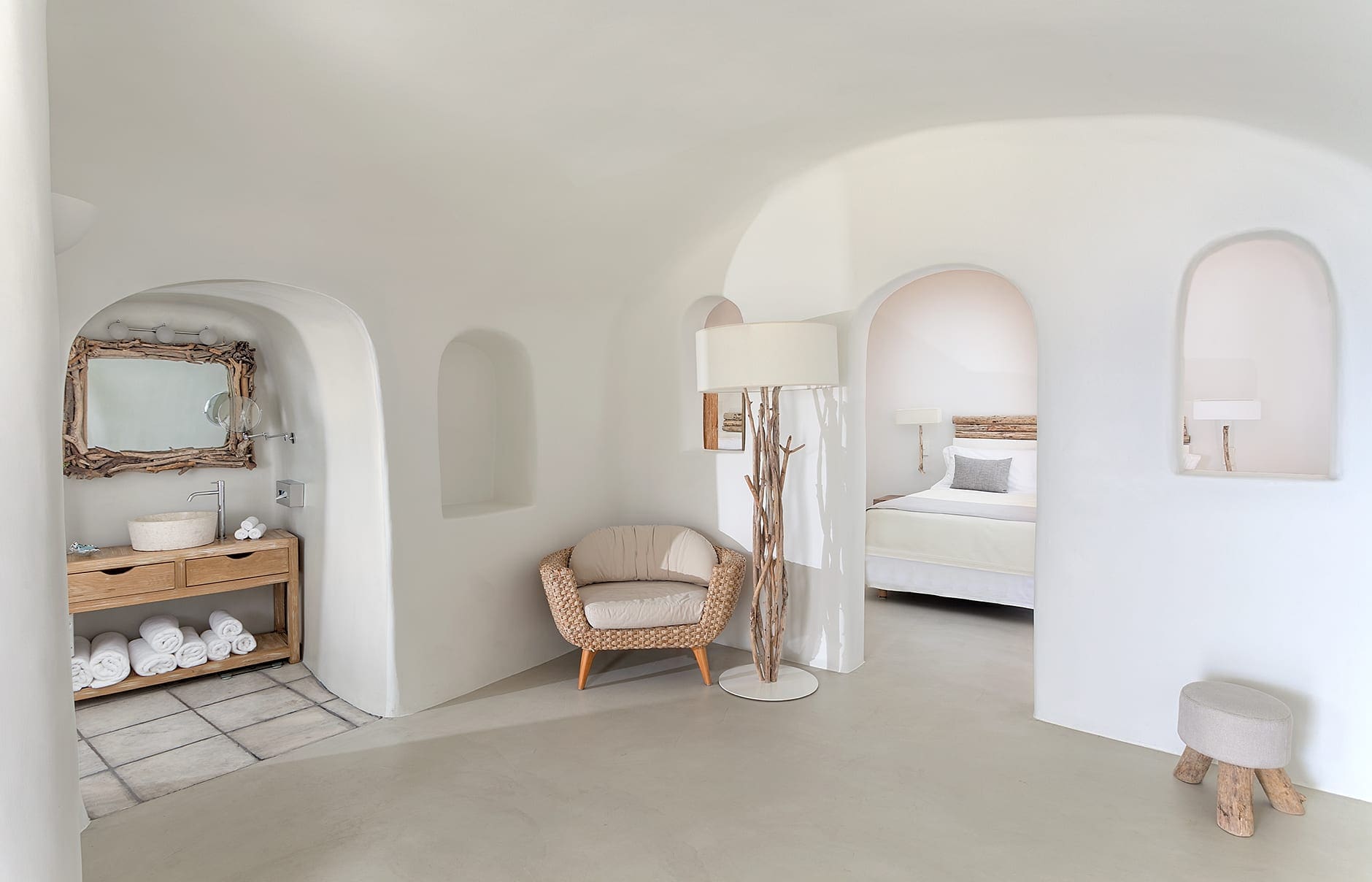 Mystique, Santorini, Greece. Hotel Review by TravelPlusStyle. Photo © Marriott International lux3022gr-166853