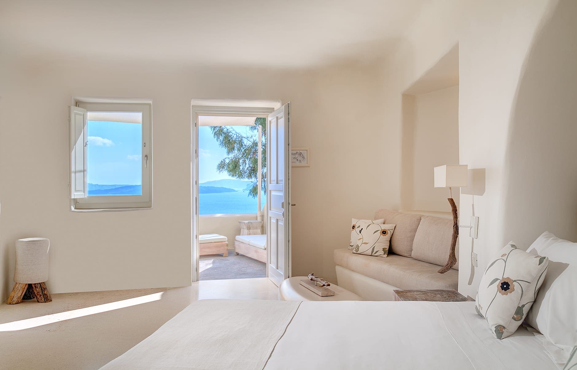 Mystique, Santorini, Greece. Hotel Review by TravelPlusStyle. Photo © Marriott International lux3022gr-166859