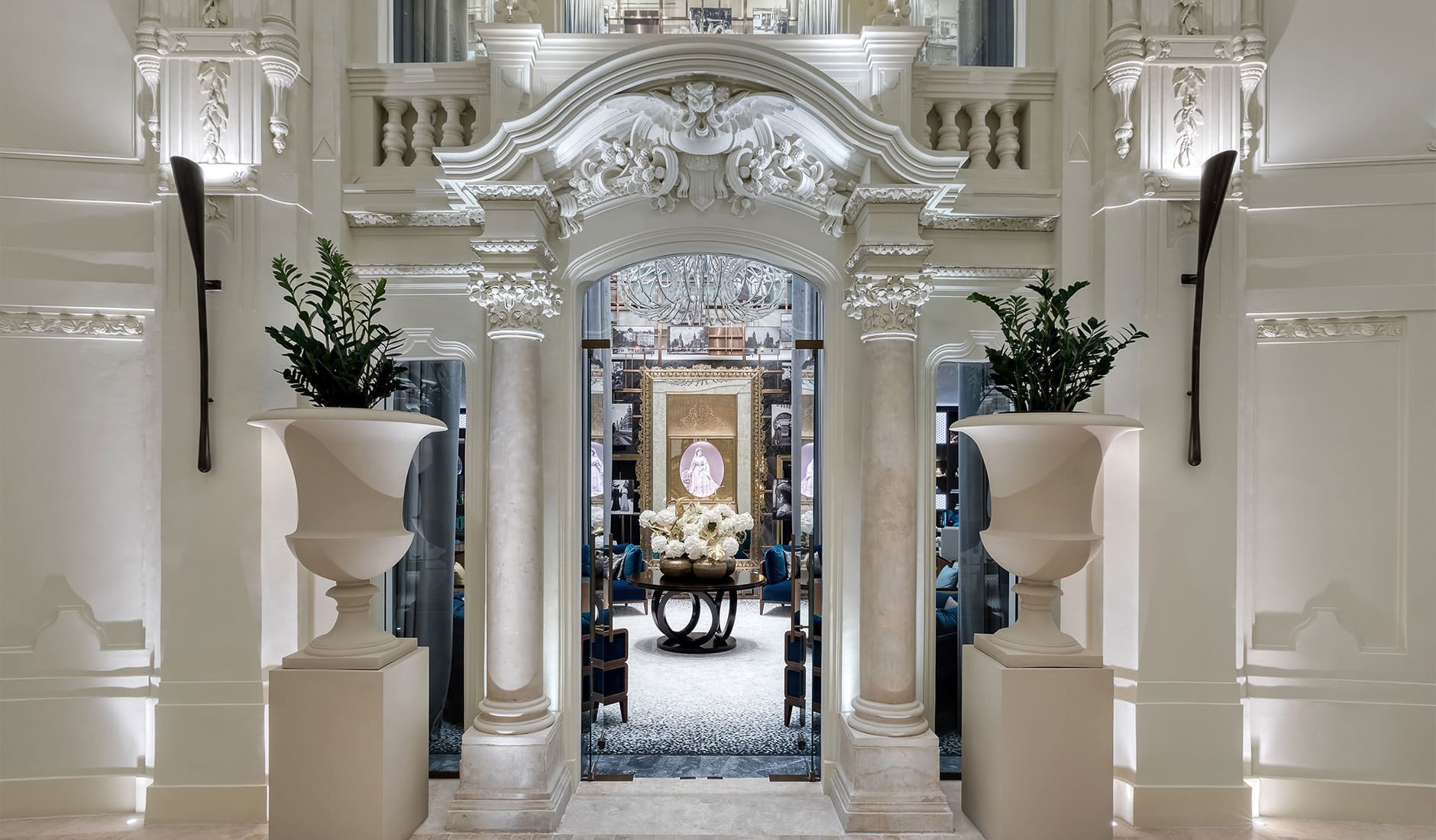 Matild Palace, a Luxury Collection Hotel, Budapest. The Best Luxury Hotel Openings of 2021 by TravelPlusStyle.com budlc-historical-passage