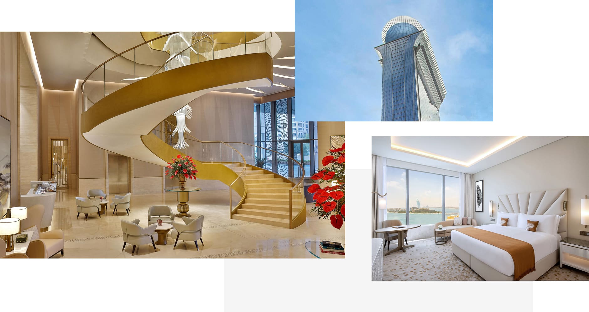 The St. Regis Dubai, The Palm, Dubai, UAE. The Best Luxury Hotel Openings of 2021 by TravelPlusStyle.com the-st-regis-dubai-the-palm-komp-narrow