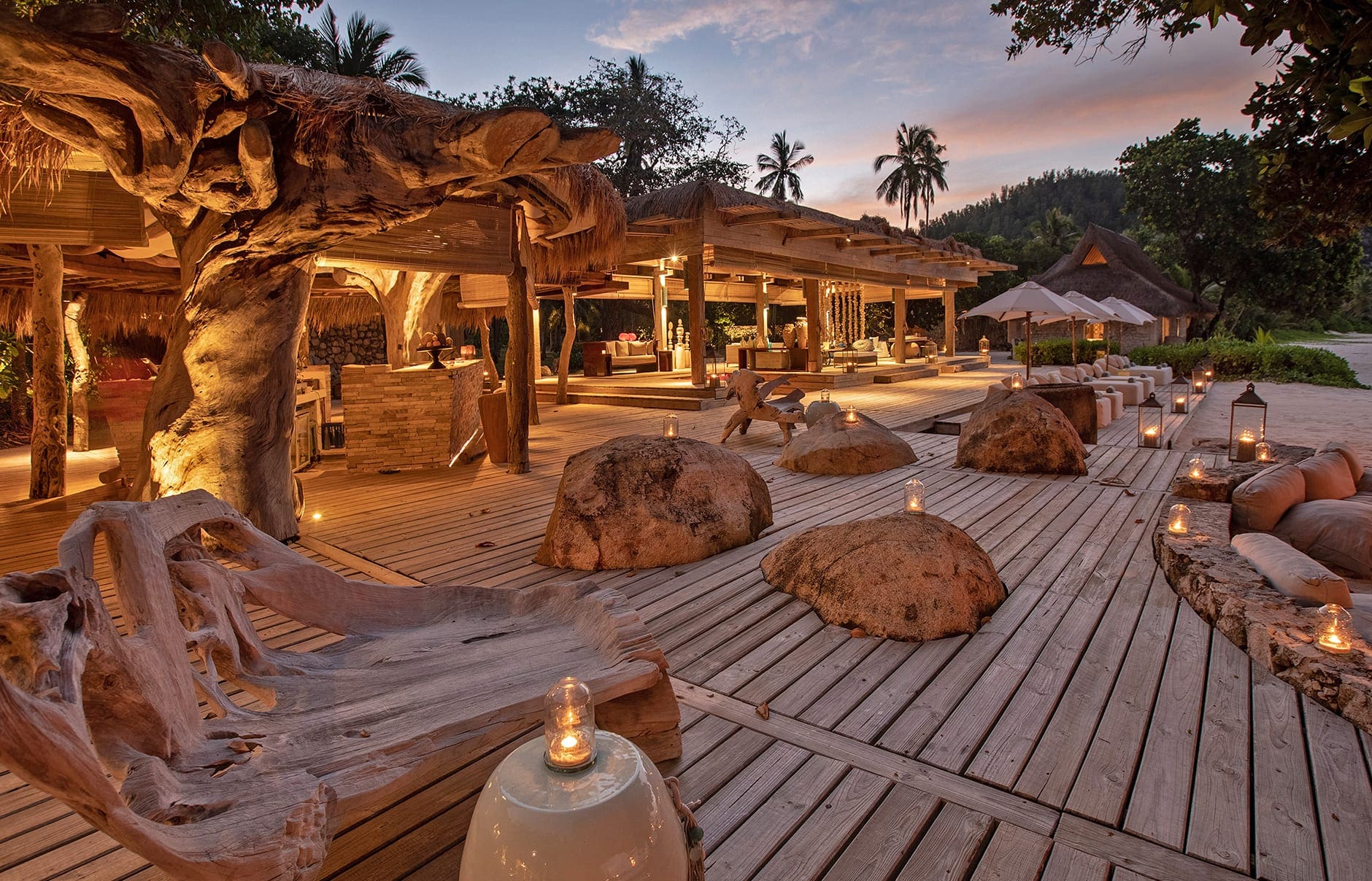 North Island, a Luxury Collection Resort, Seychelles. Luxury Hotel Review by TravelPlusStyle. Photo © North Island 117277750-h1-sezlc-the-pizza-5088-hor-clsc