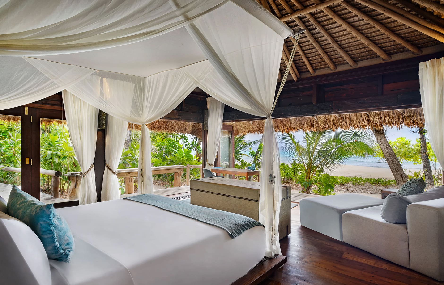North Island, a Luxury Collection Resort, Seychelles. Luxury Hotel Review by TravelPlusStyle. Photo © North Island lc-sezlc-beachft-villa-view-17248-78769_classic-hor