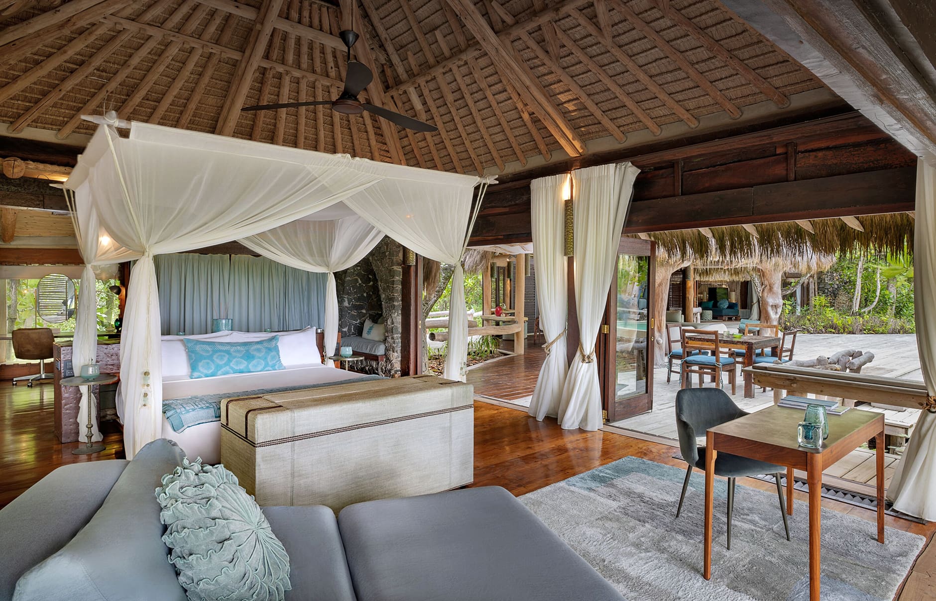 North Island, a Luxury Collection Resort, Seychelles. Luxury Hotel Review by TravelPlusStyle. Photo © North Island lc-sezlc-king-beachfront-41985_classic-hor