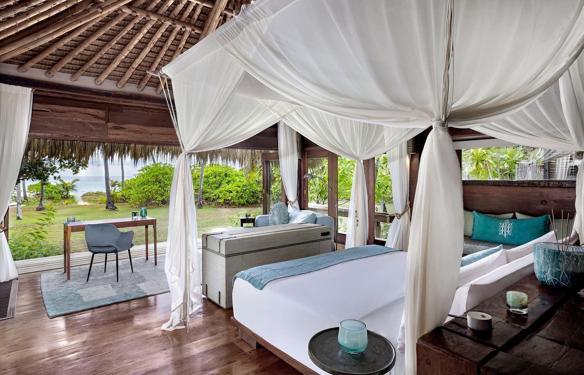 North Island, a Luxury Collection Resort, Seychelles. Luxury Hotel Review by TravelPlusStyle. Photo © North Island lc-sezlc-king-beachft-villa-40104-12988_classic-hor