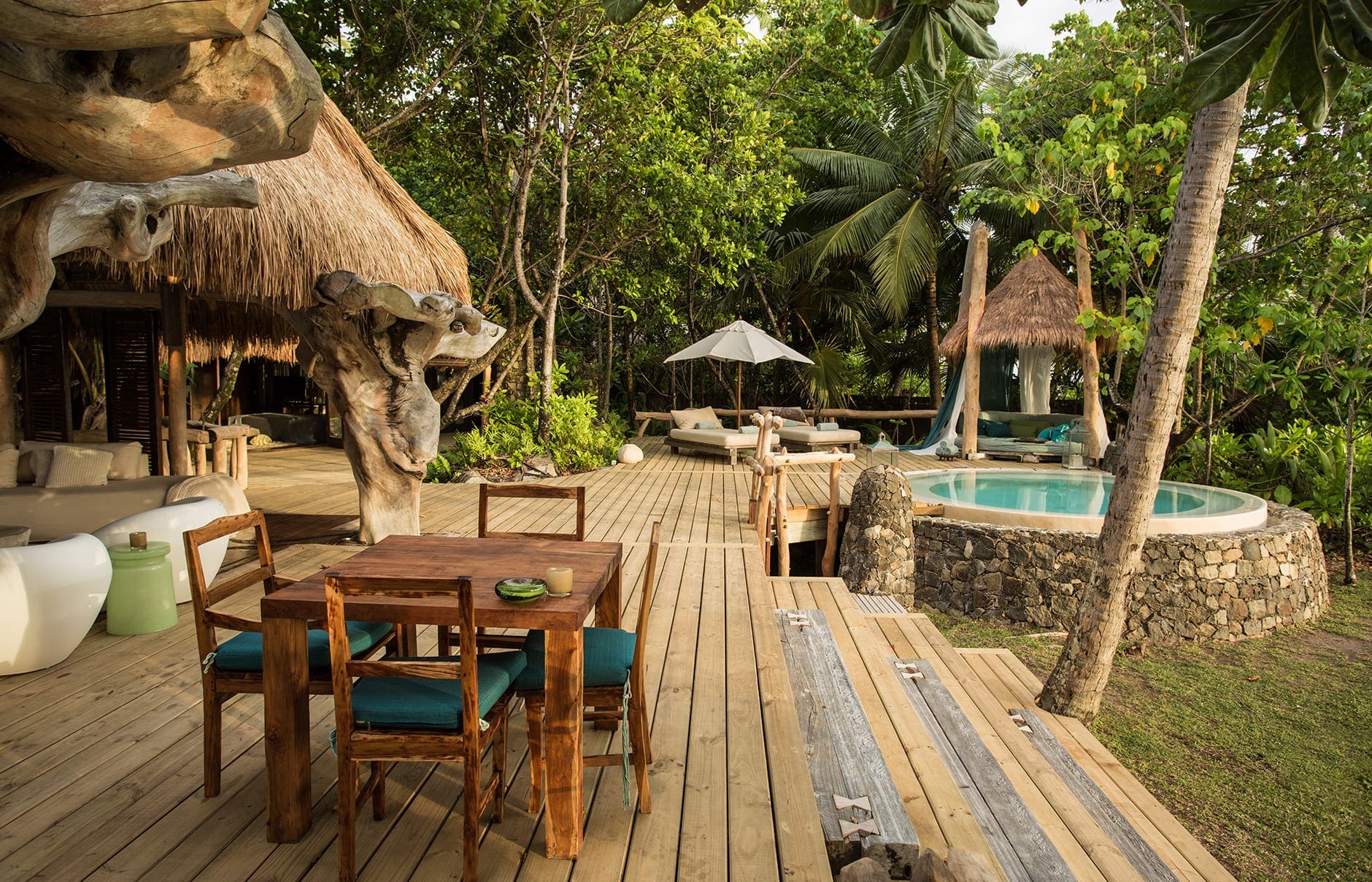 North Island, a Luxury Collection Resort, Seychelles. Luxury Hotel Review by TravelPlusStyle. Photo © North Island north-island-villaprivatepoolandsala